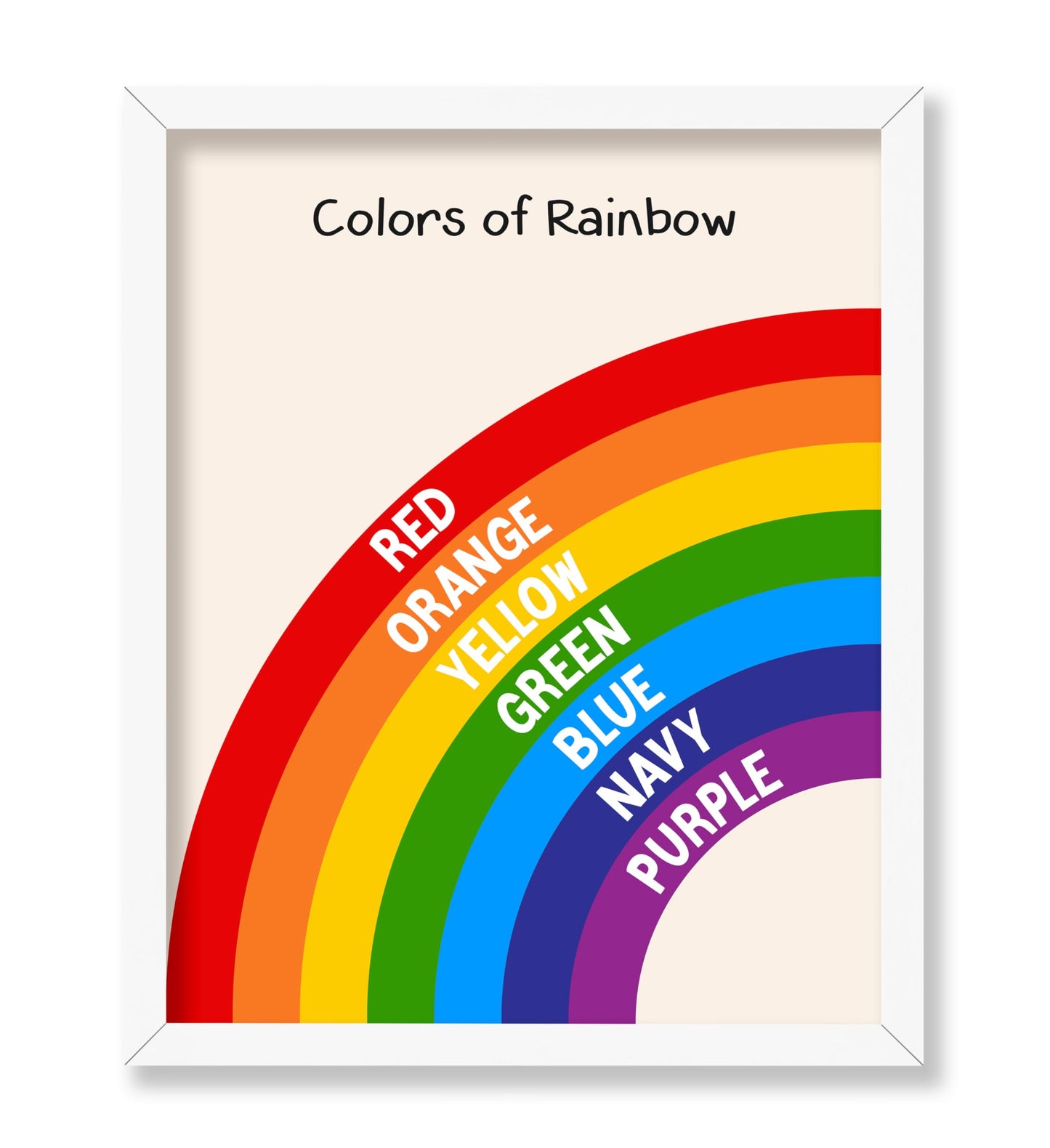 Colors of Rainbow