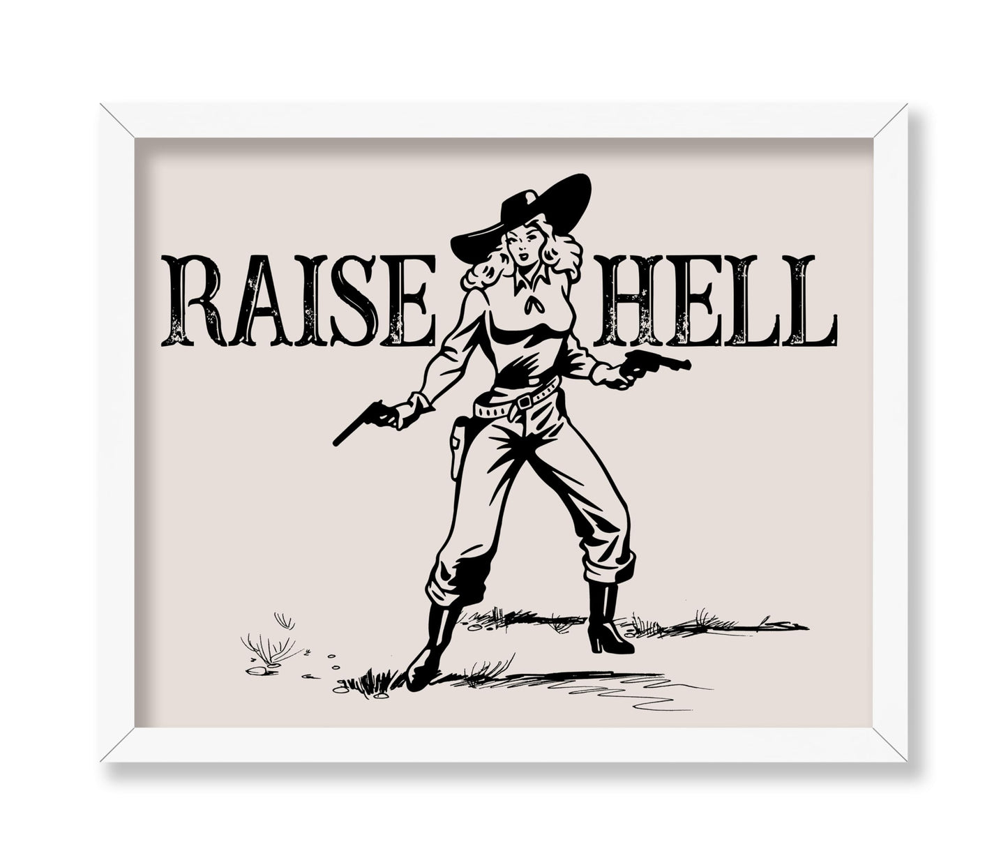 Beige Raise Hell