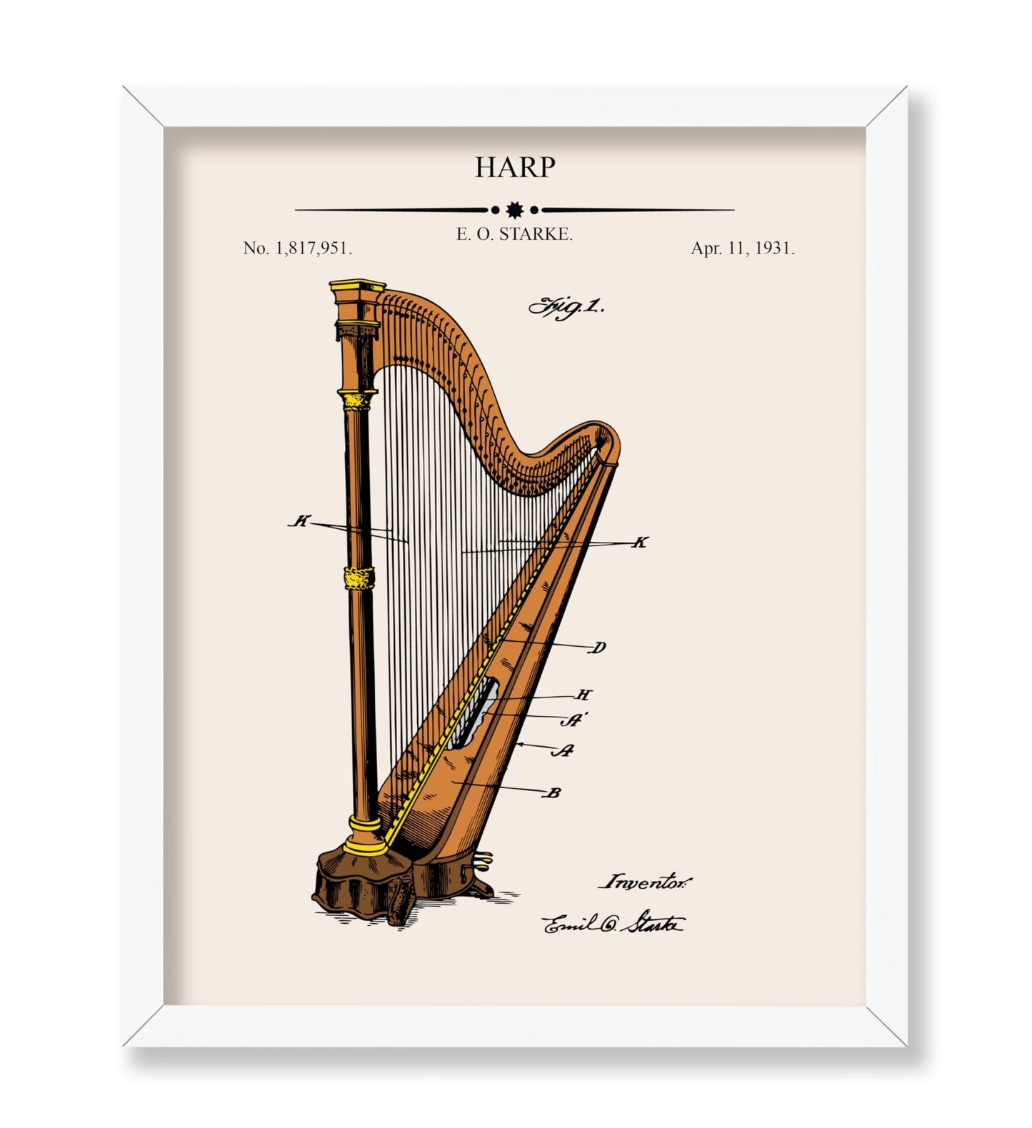 Harp Blueprint No2