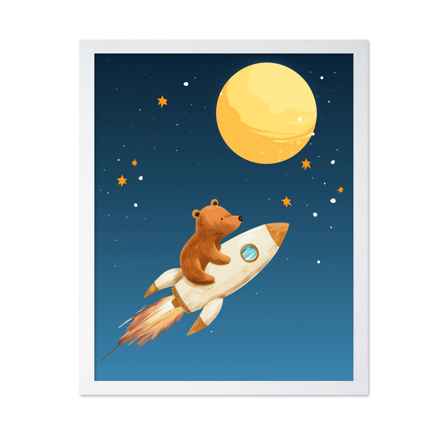Bear on a Rocket
