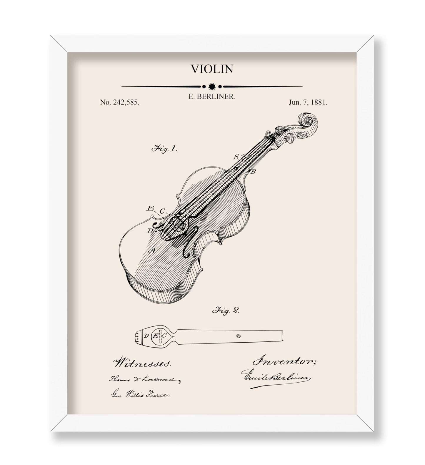 Violin Blueprint No1