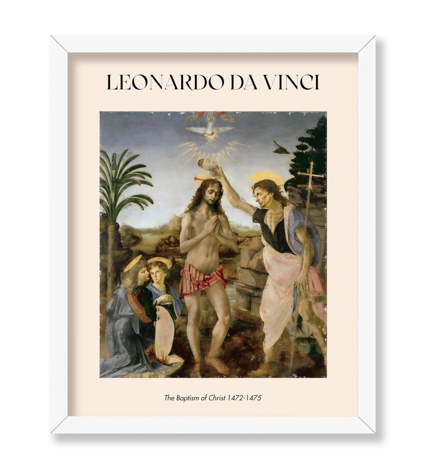 Leonardo da Vinci - The Baptism of Christ