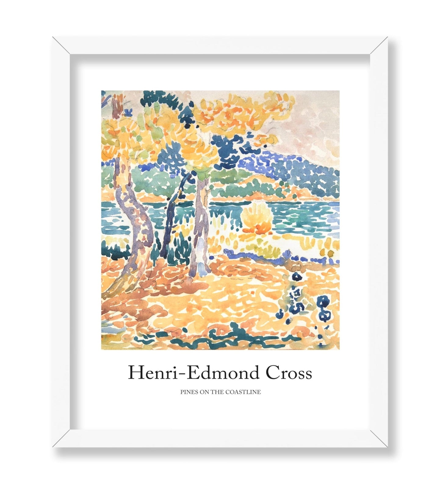 Henri Edmond Cross - Pines on the Coastline No1