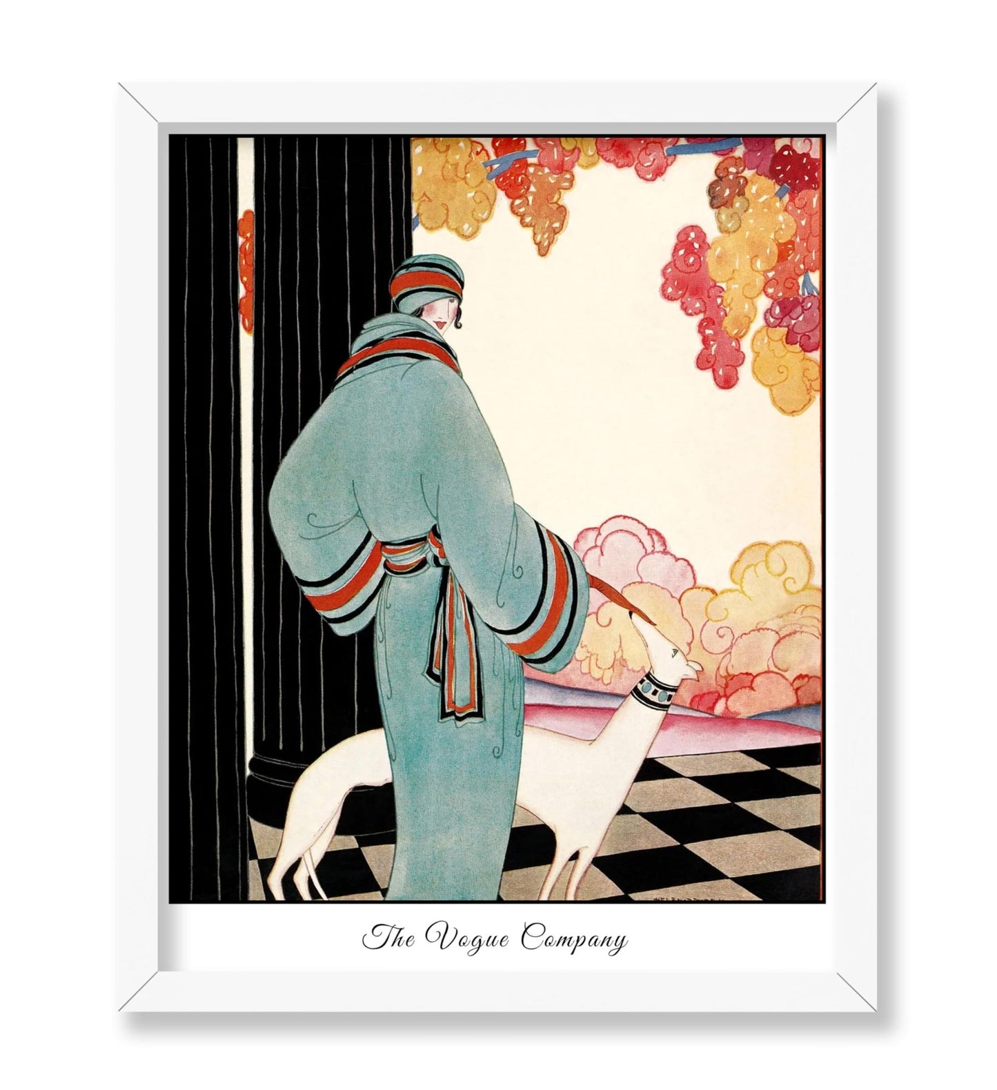 Woman and Dog No1