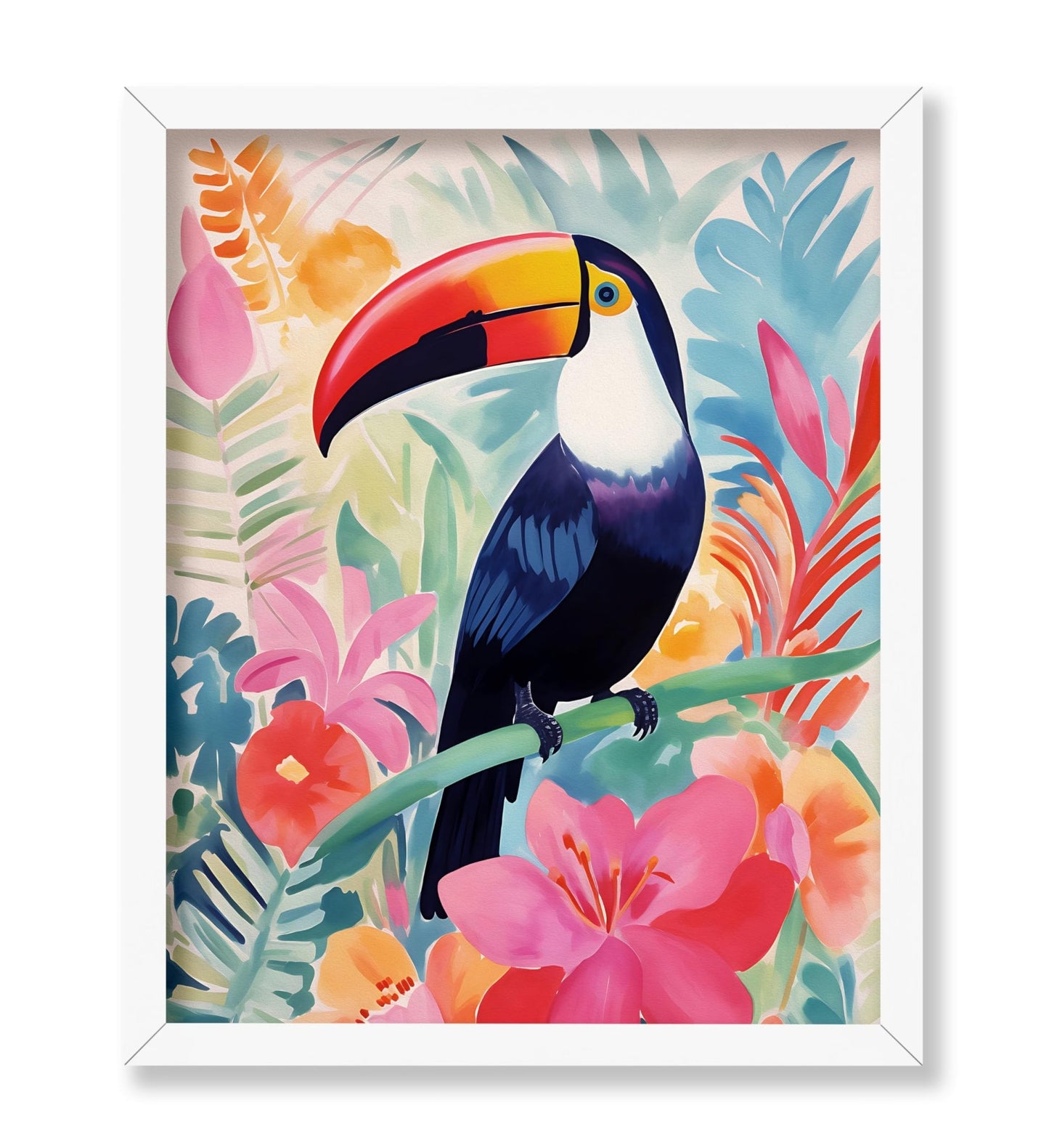 Watercolor Toucan