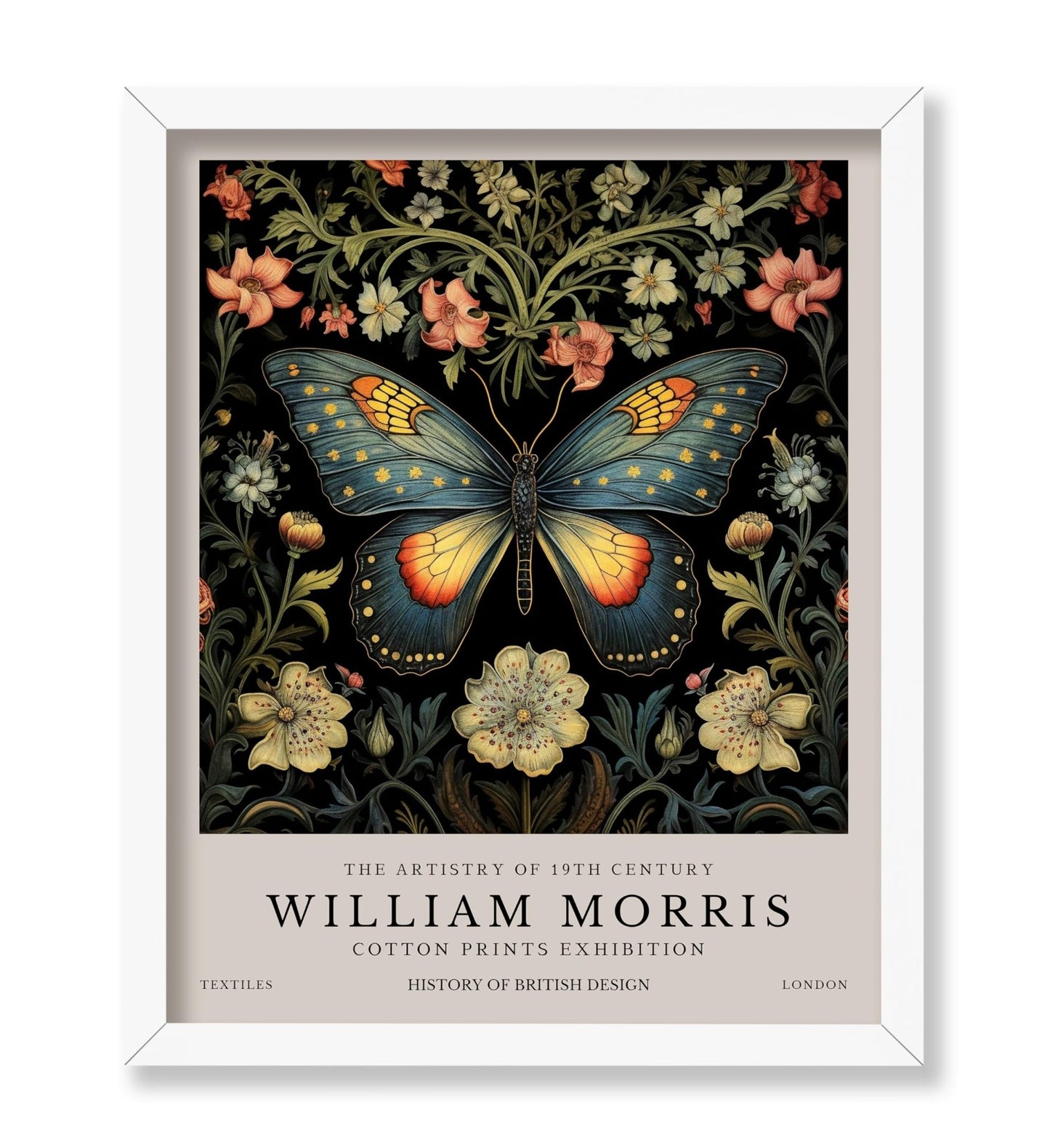 William Morris - Butterfly No1