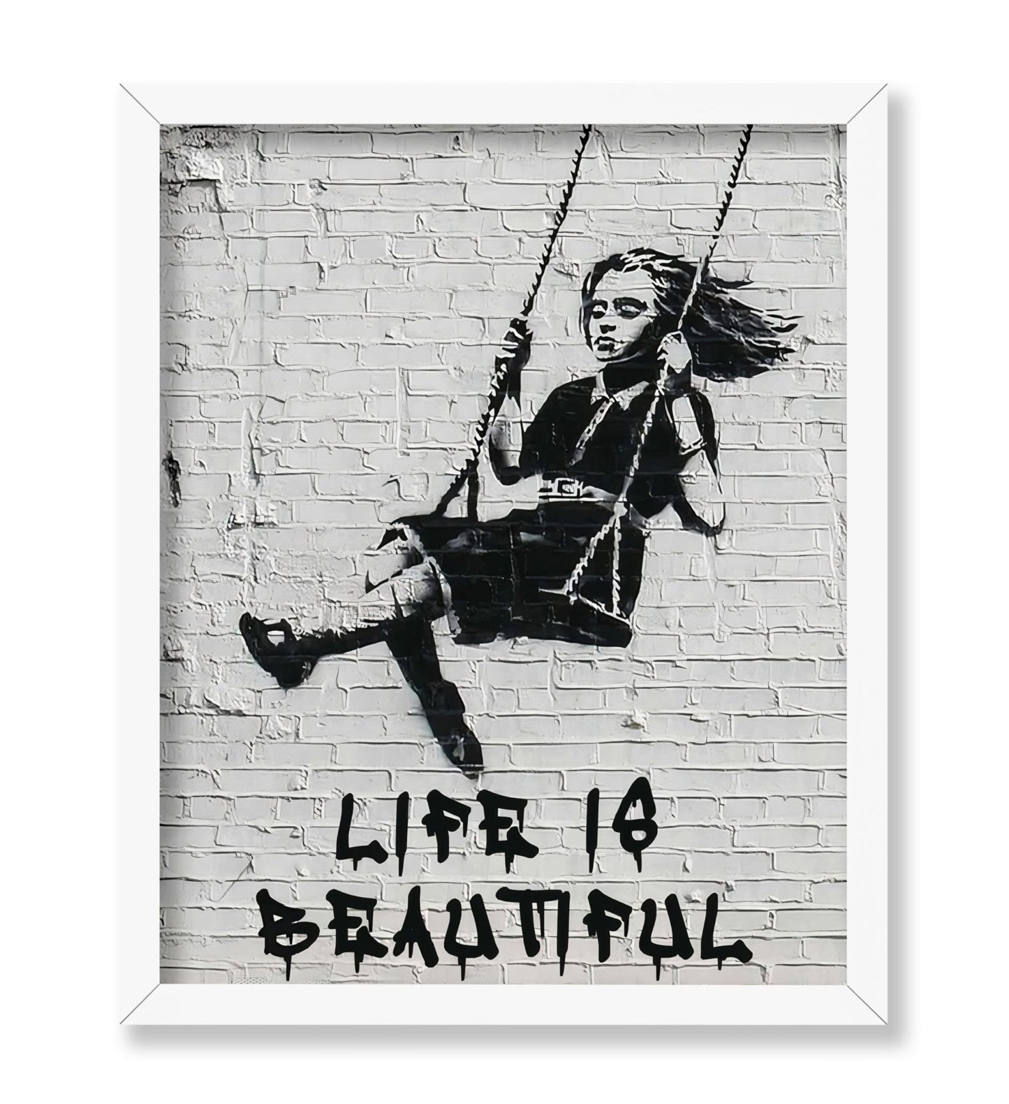 Girl on Swing