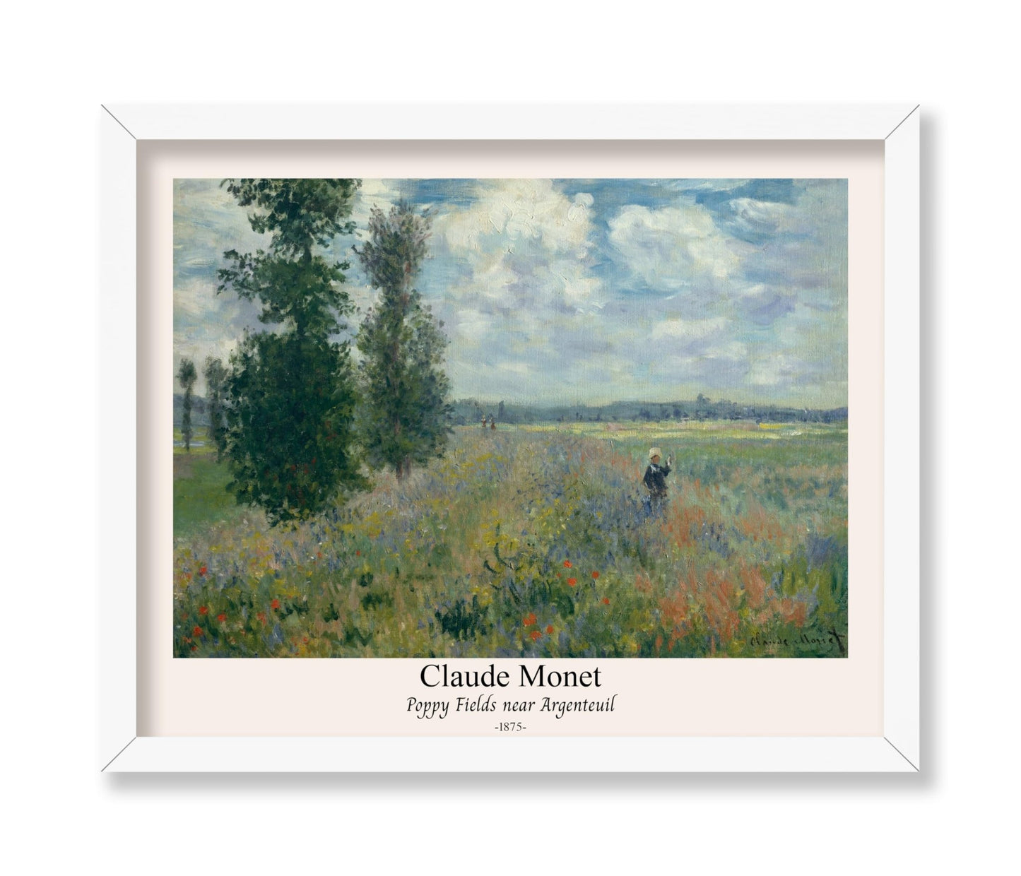 Claude Monet - Poppy Fields Near Argenteuil