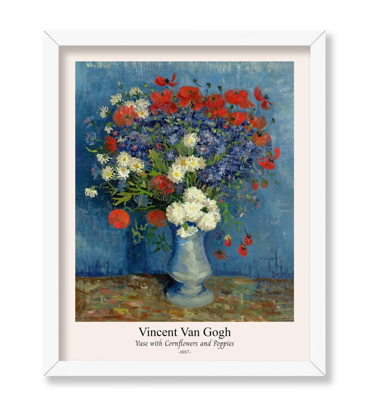 Van Gogh - Vase with Cornflowers