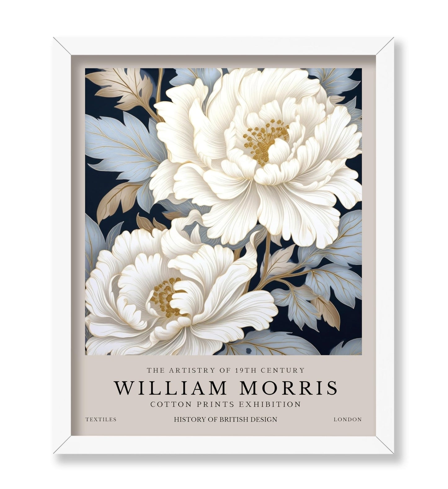 William Morris - Peonies No3