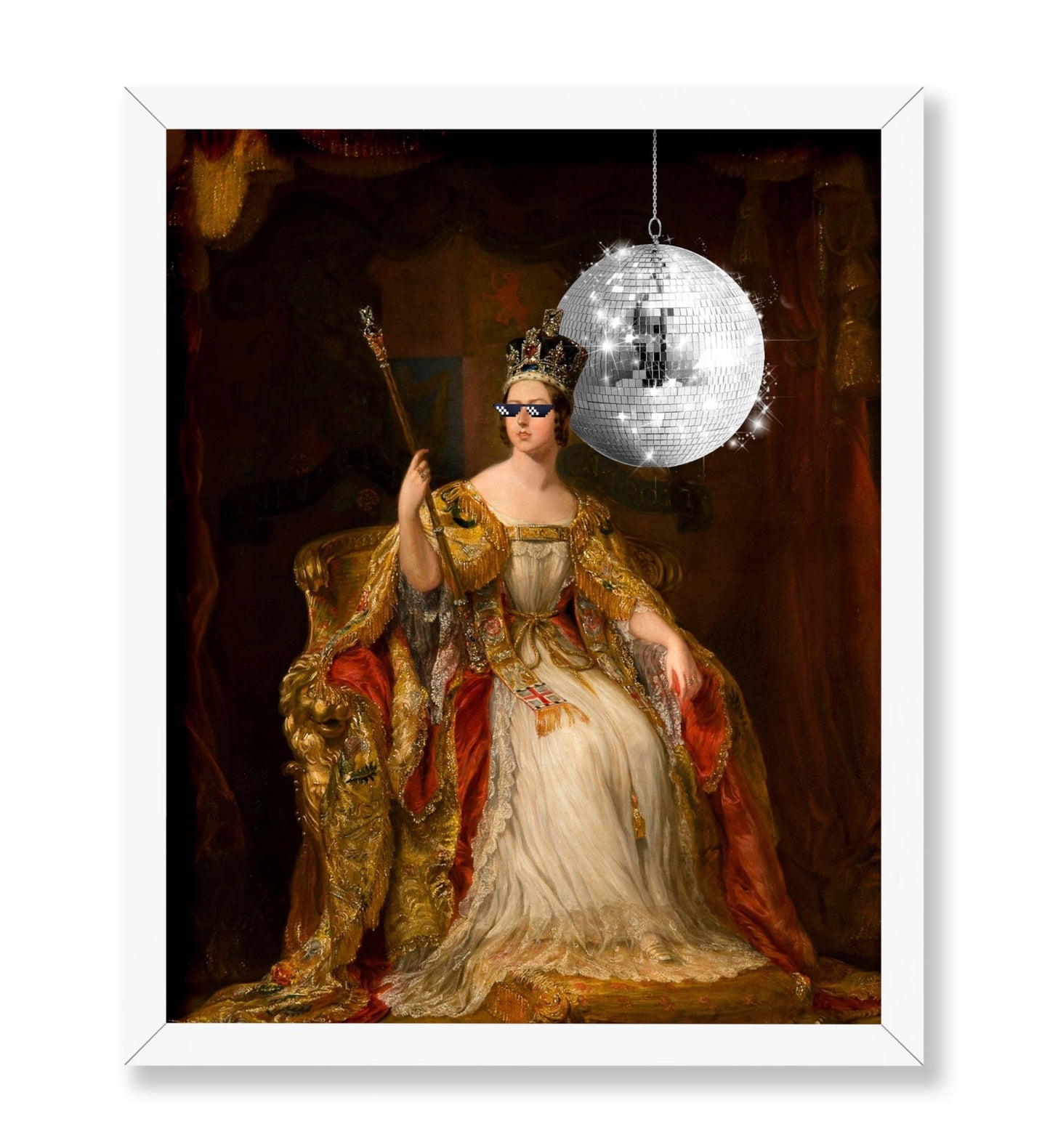 Coronation of Queen Altered