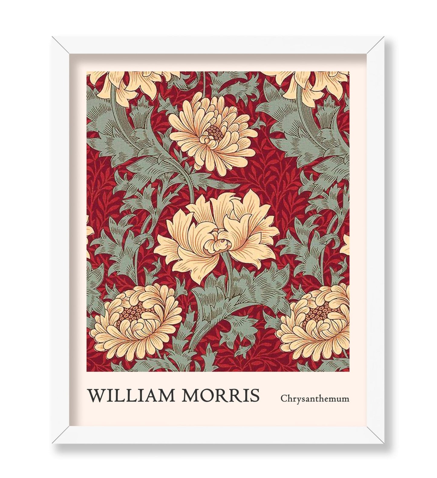 William Morris - Chrysanthemum No4