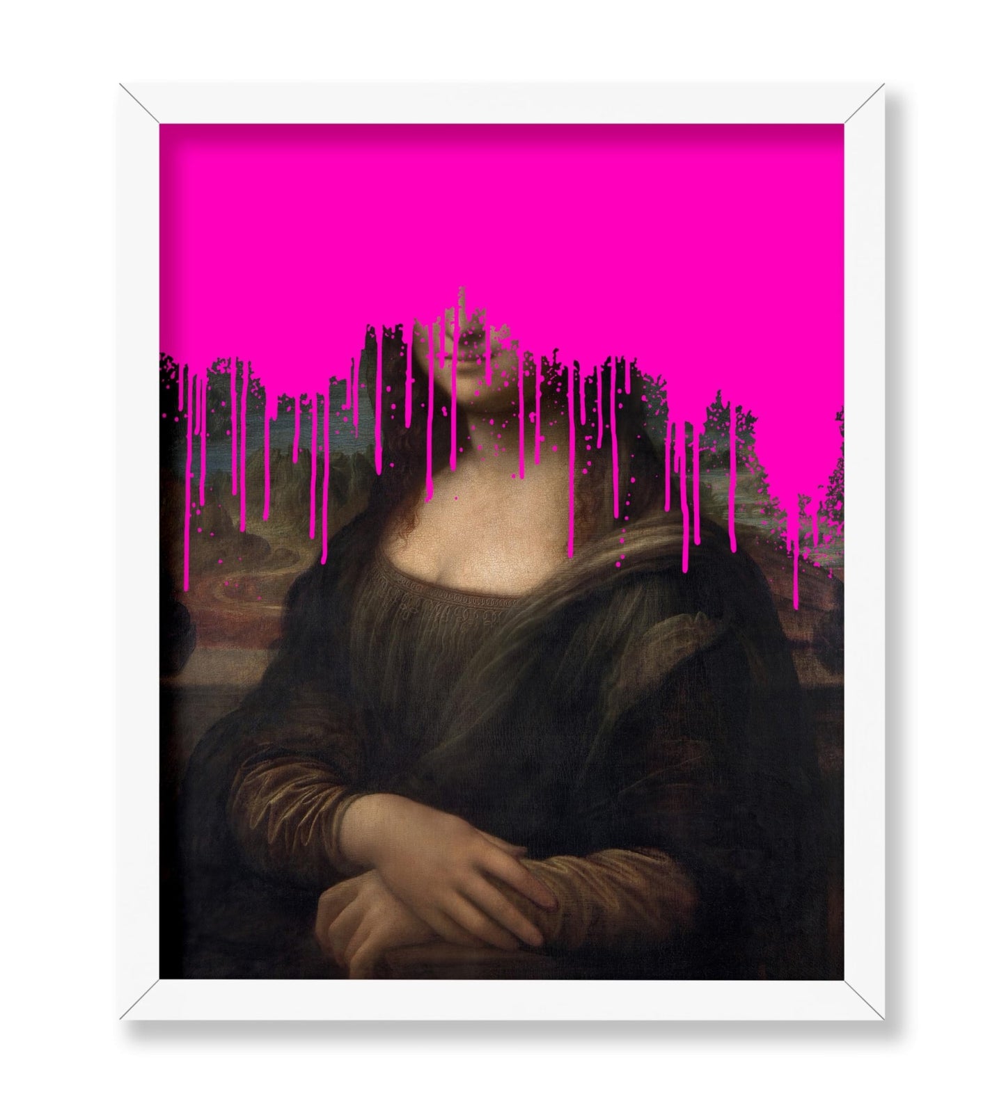 Altered Portrait of Mona Lisa No4