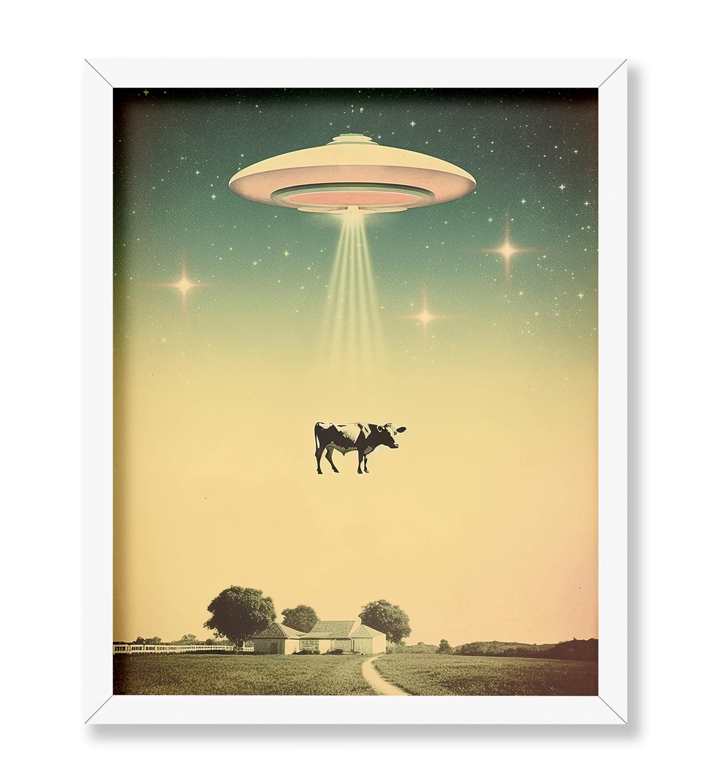 UFO Cow Abduction
