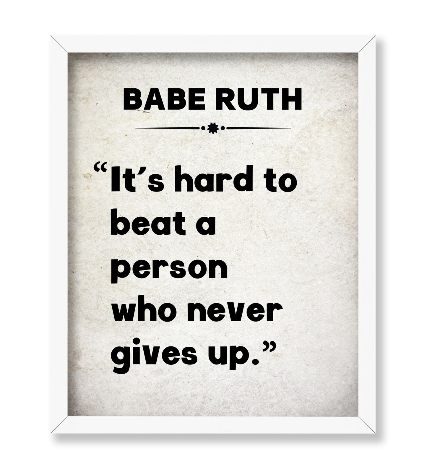 Never Give Up