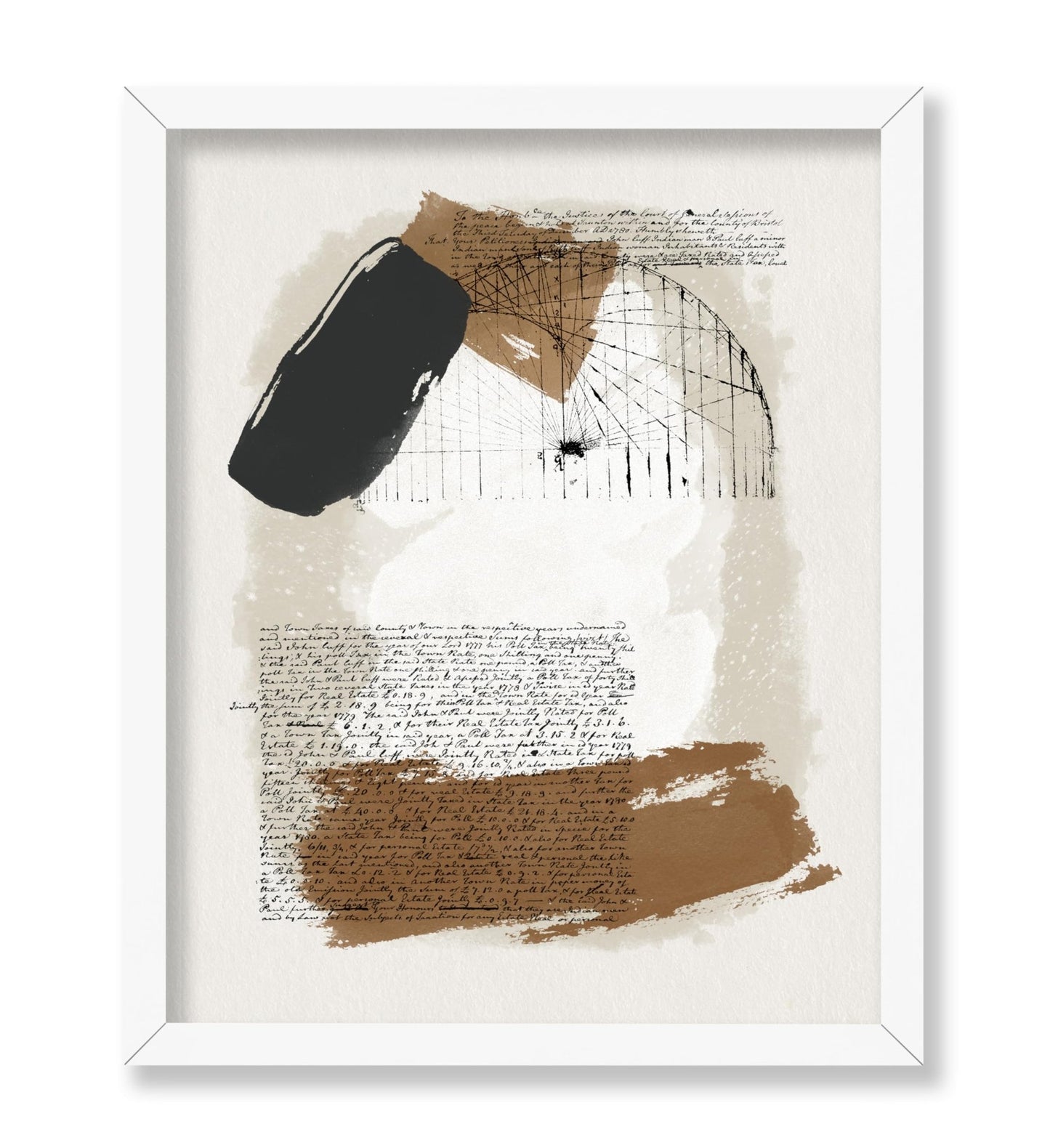 Abstract Written Message