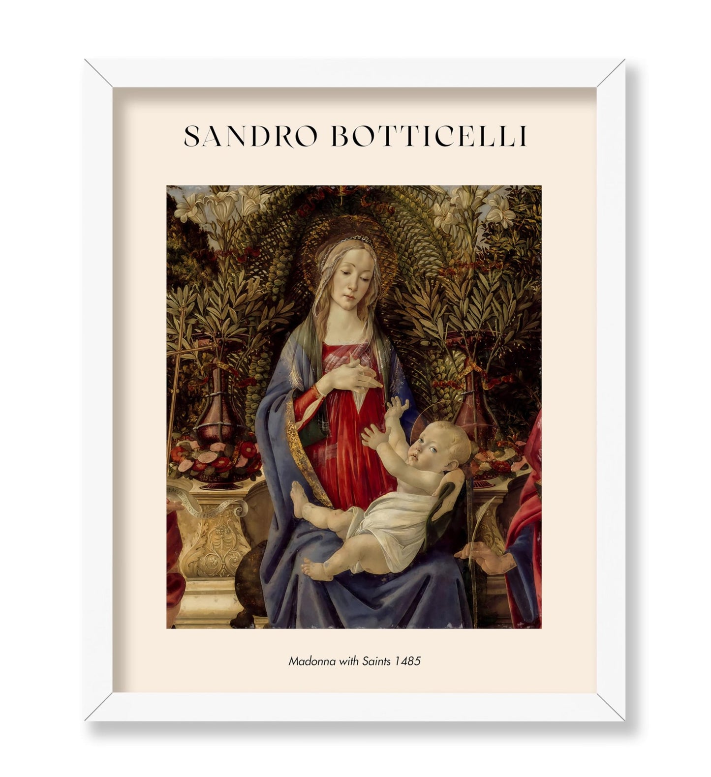 Sandro Botticelli - Madonna with Saints