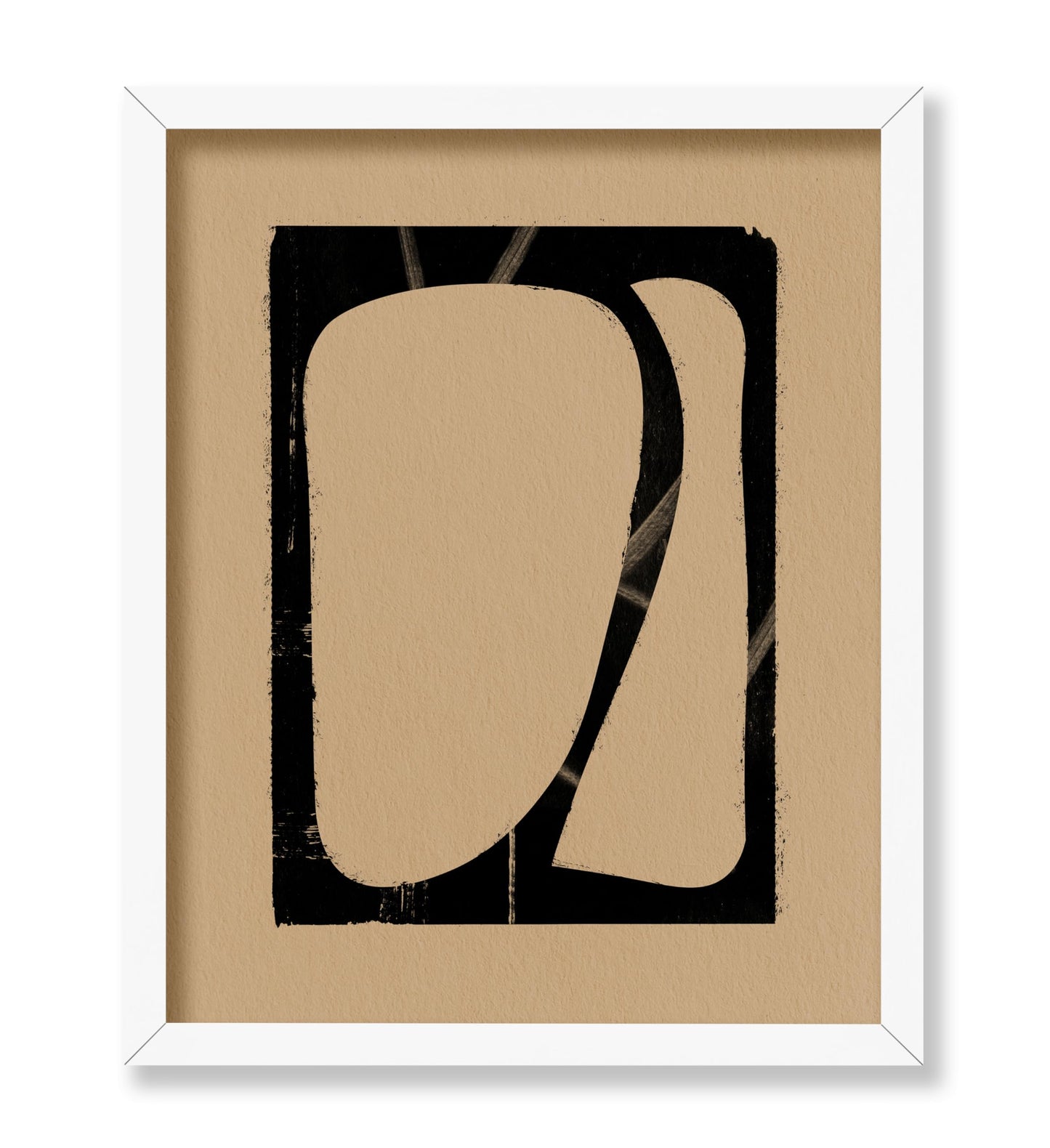 Black & Beige