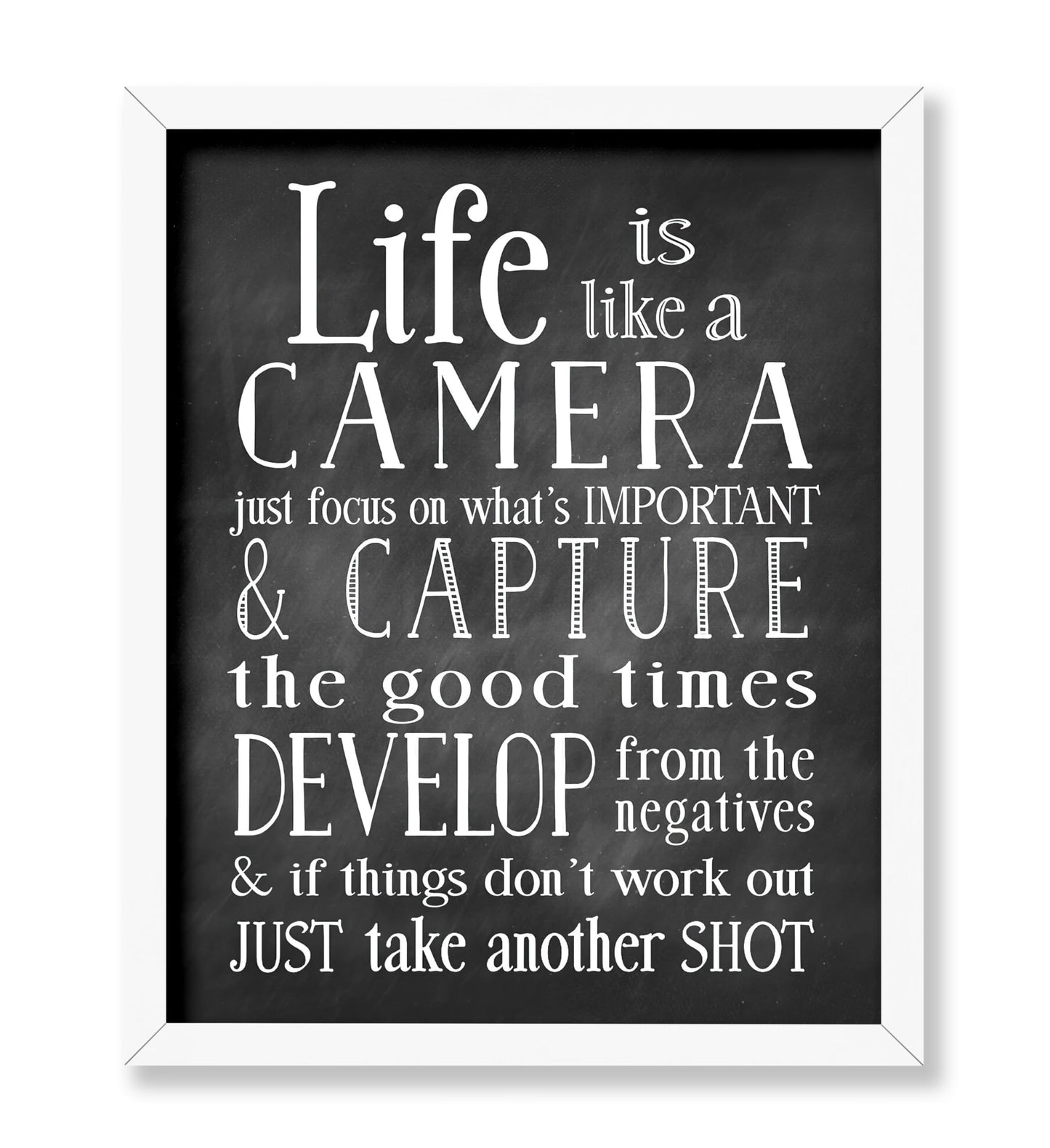 Life Is Like A Camera