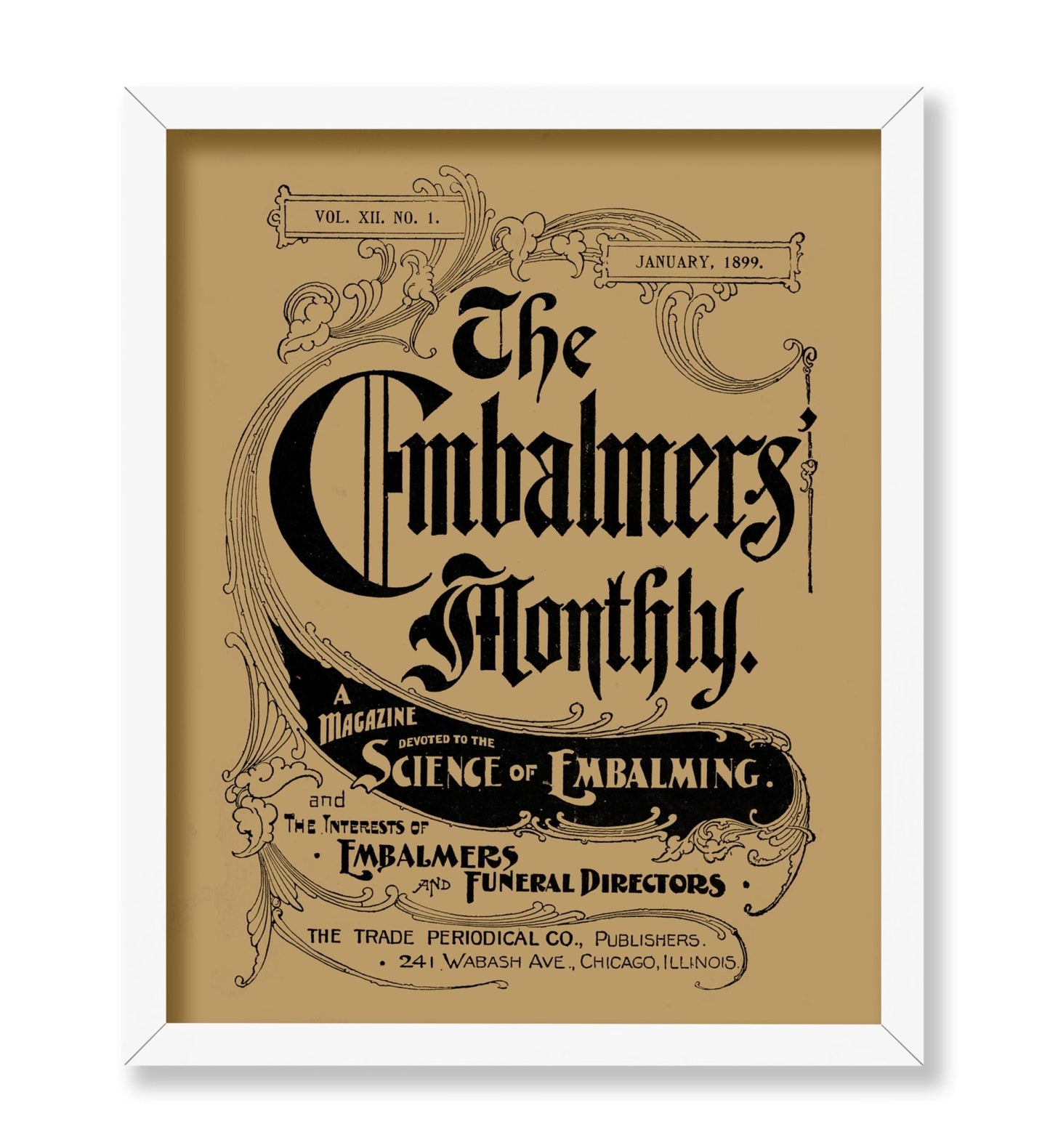 The Embalmers Monthly