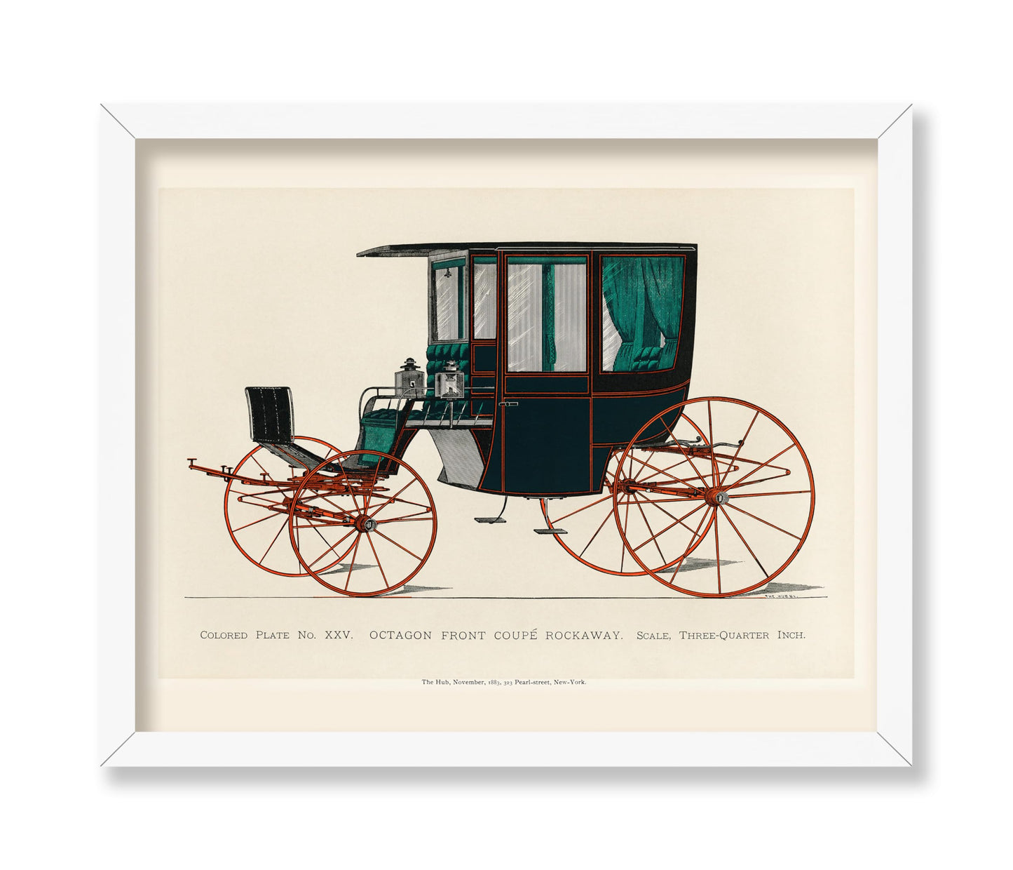 Brougham Antique Carriage
