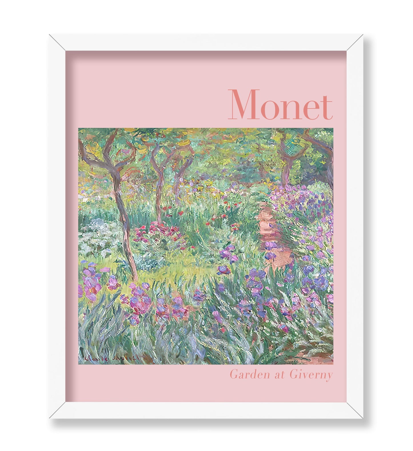 Claude Monet - Garden at Giverny