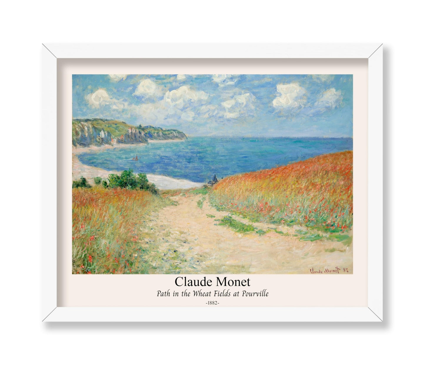 Claude Monet - Path in the Wheat Fields