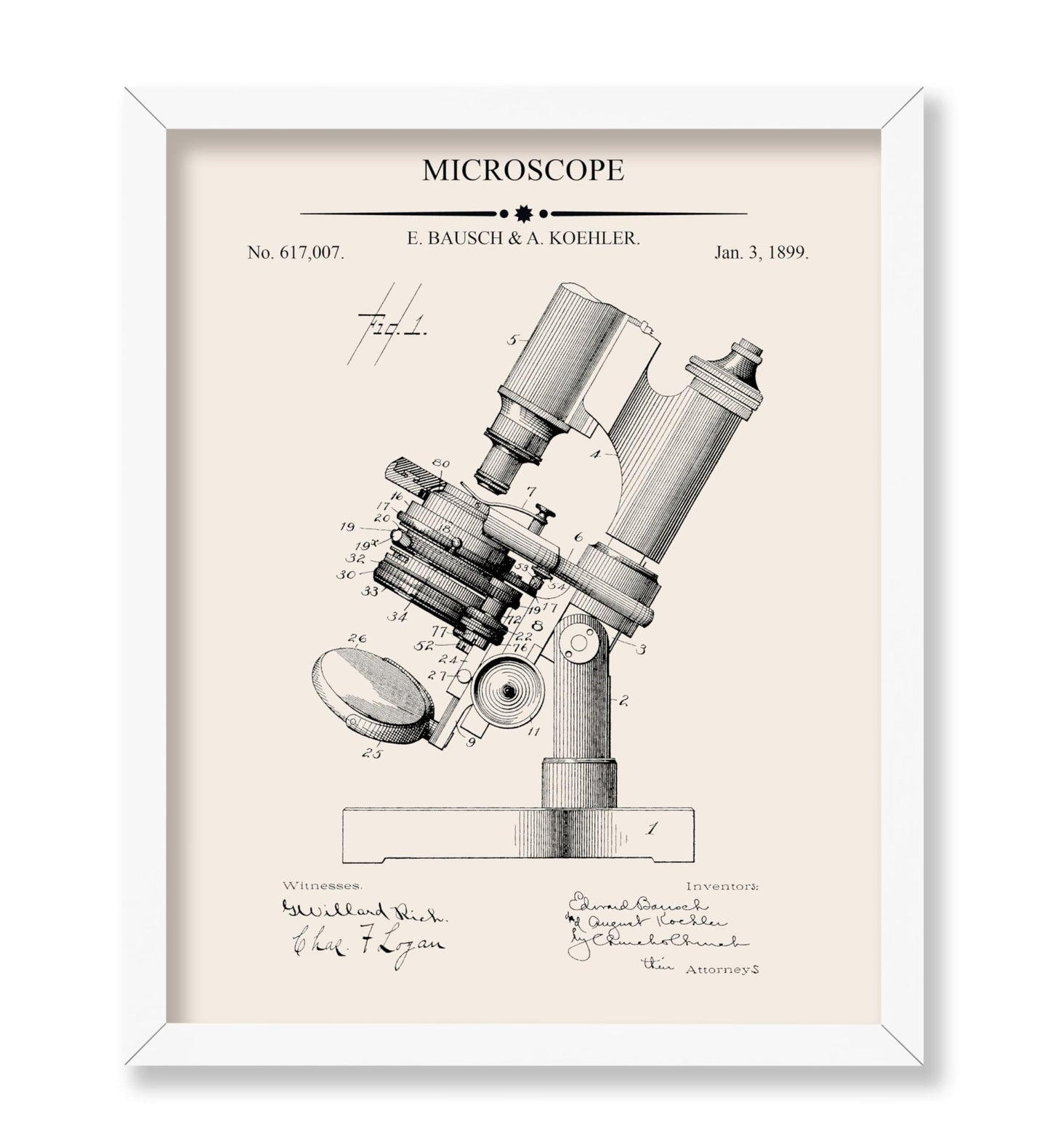 Microscope Blueprint No2