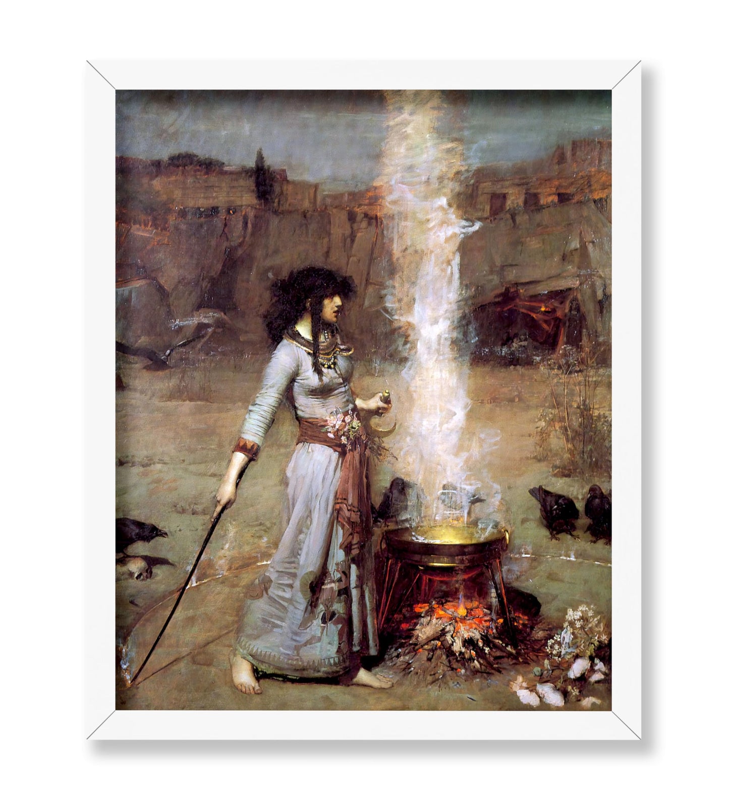 John William Waterhouse - The Magic Circle