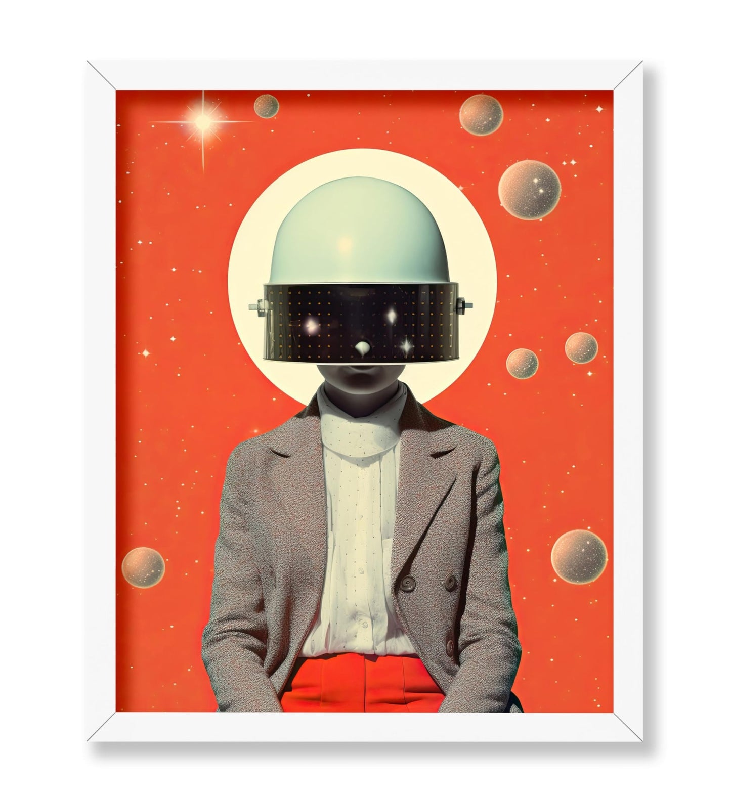 Psychedelic Masked Man No2