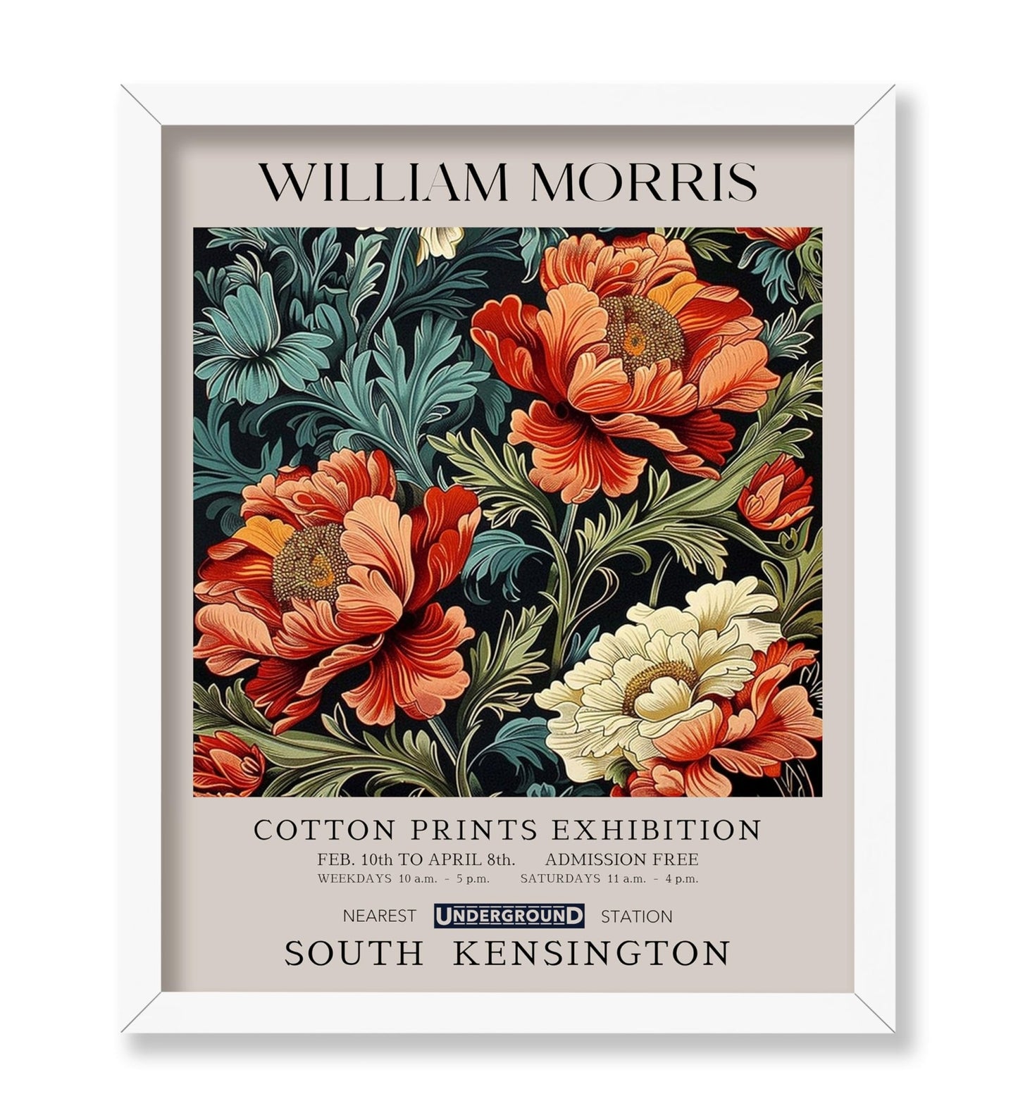 William Morris - Chrysanthemum No7