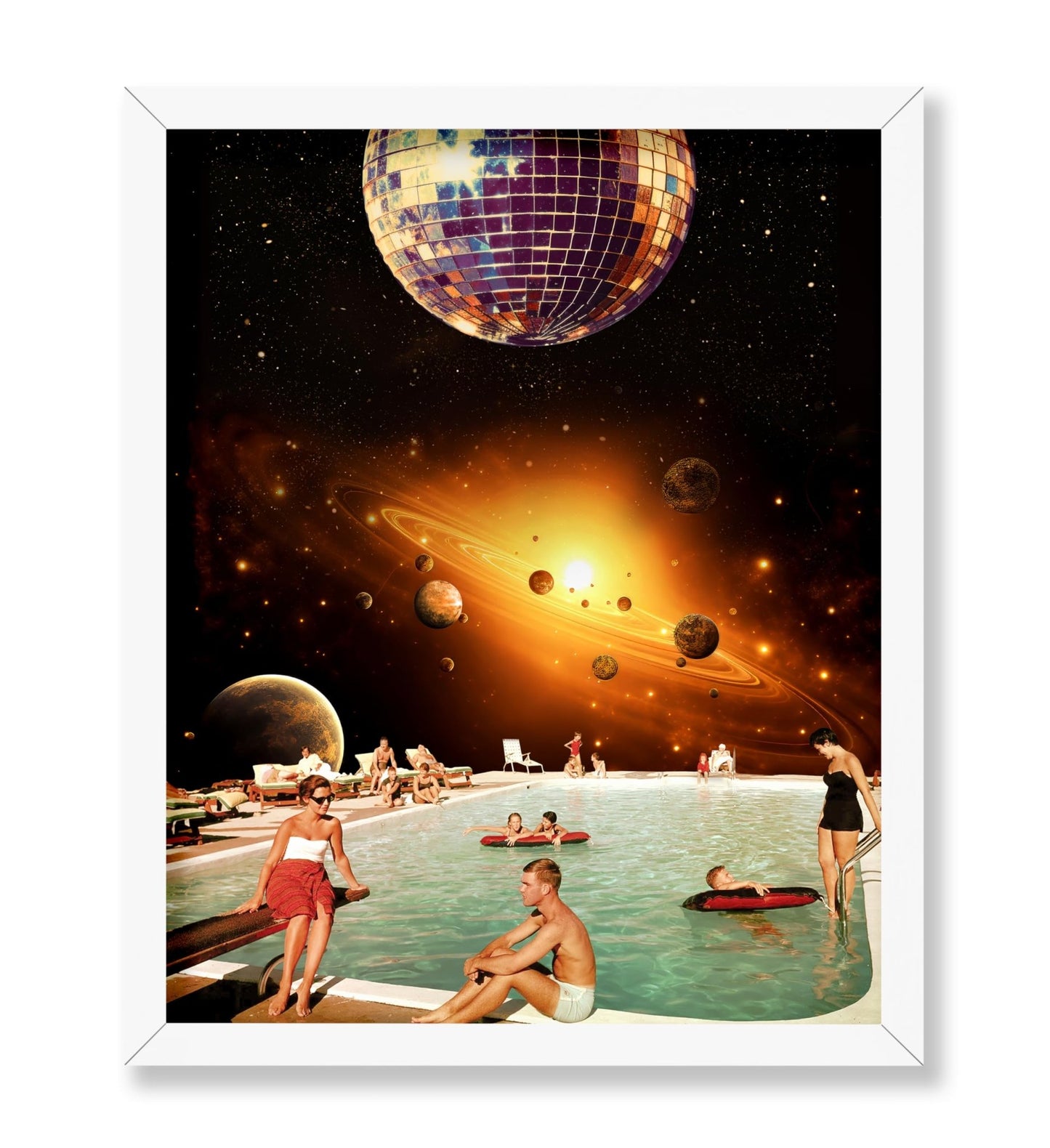 Disco Ball Pool Party