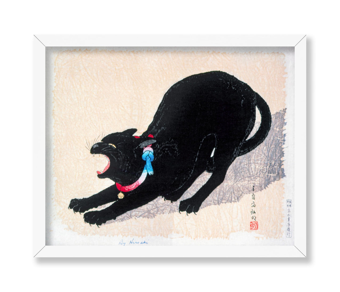 Black Cat Hissing