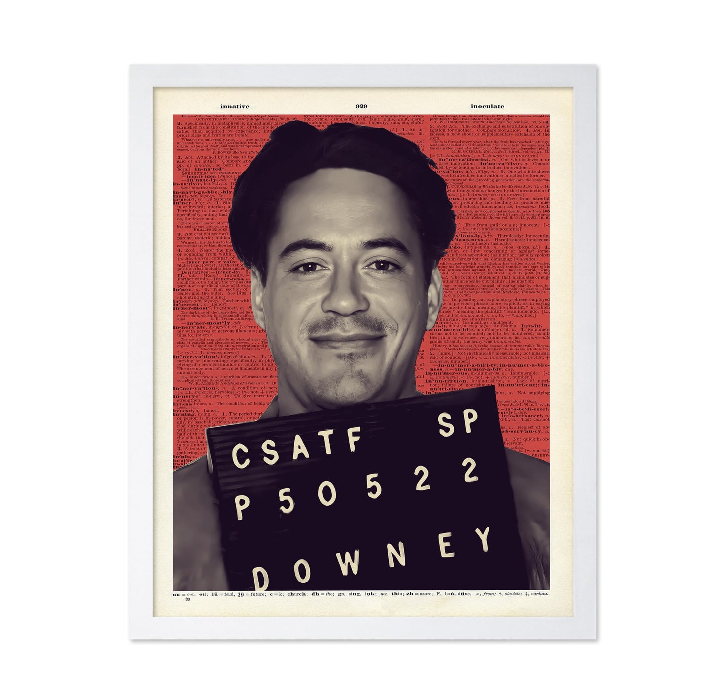 Downey Mugshot No2