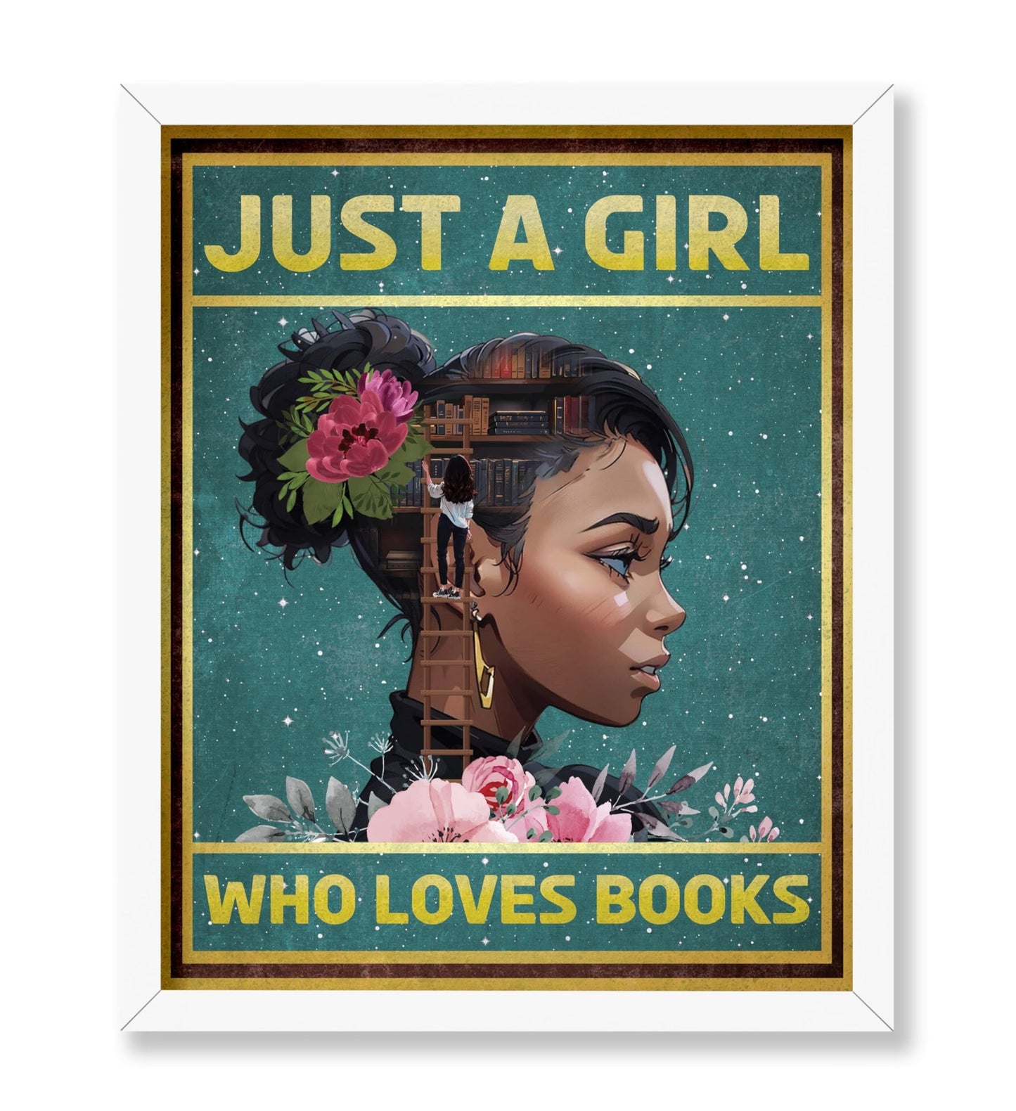 Girl Who Loves Books No1