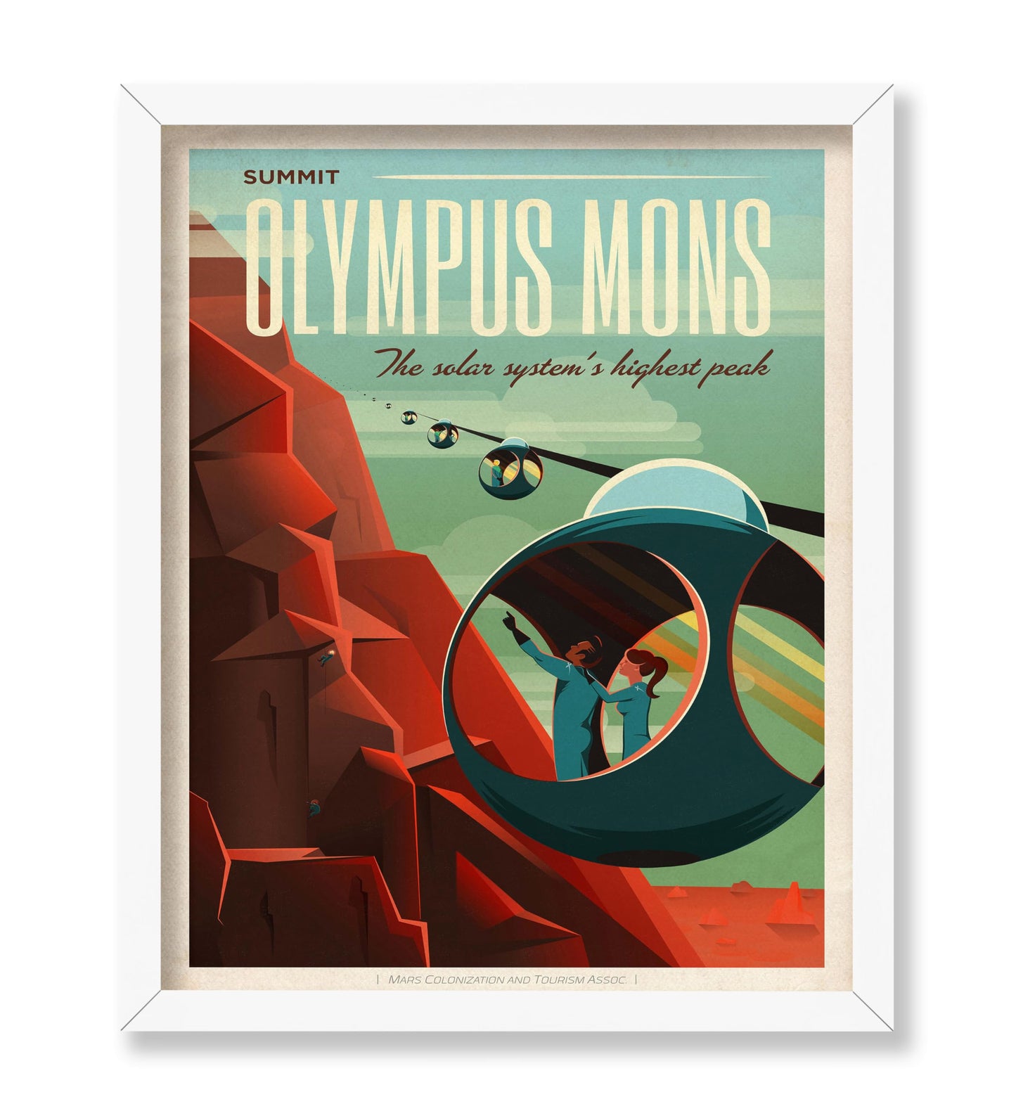 Summit Olympus Mons