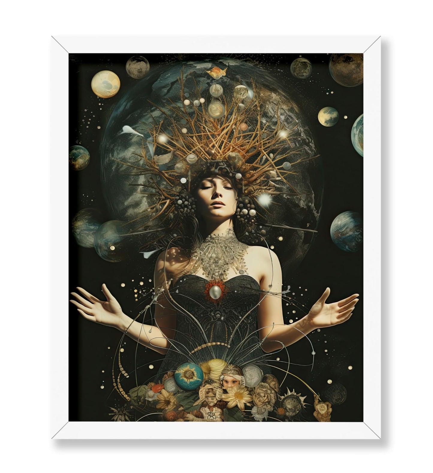 Trippy Woman Portrait No6