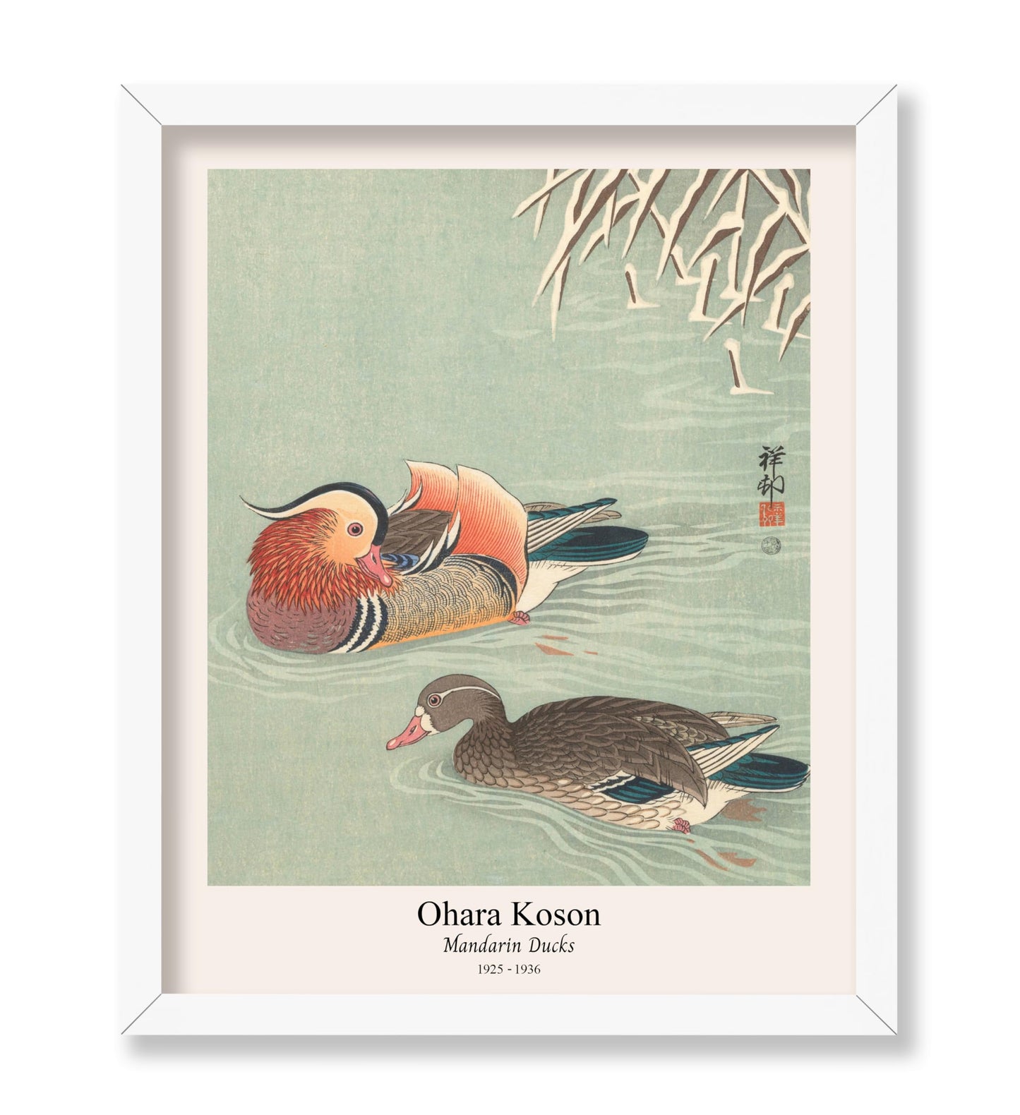 Ohara Koson - Mandarin Ducks