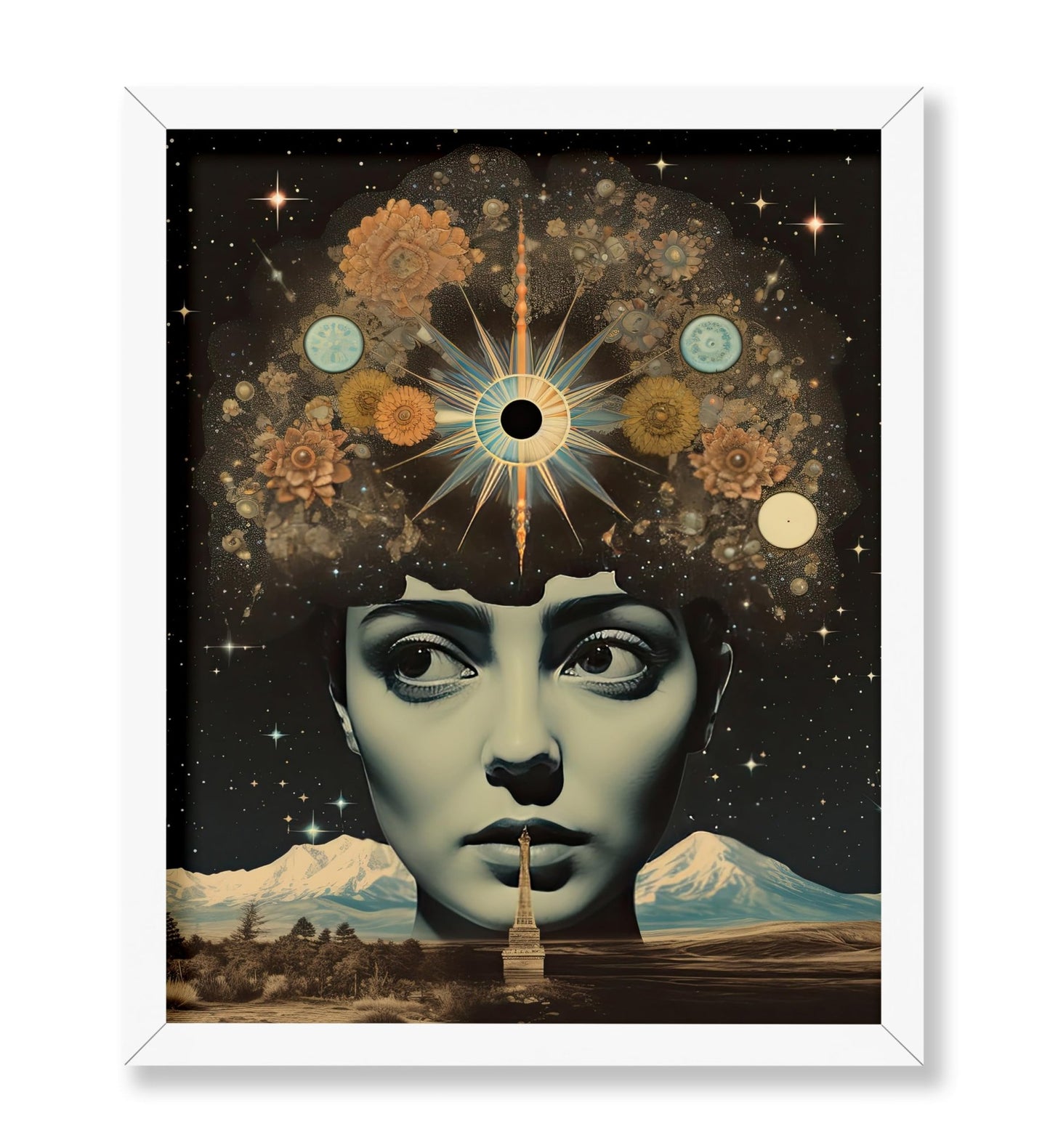 Psychedelic Woman Portrait No10