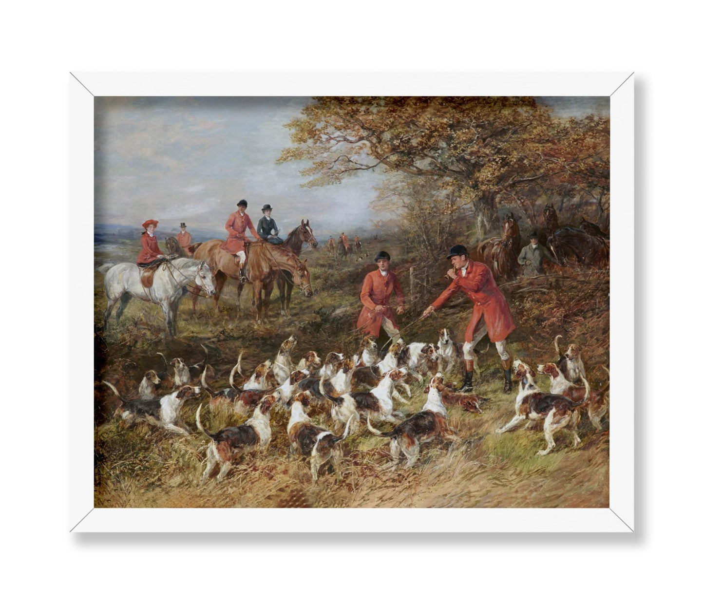 Heywood Hardy - Hunters and Hounds