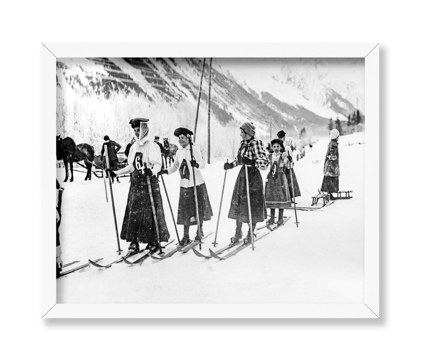 Victorian Women Skiers