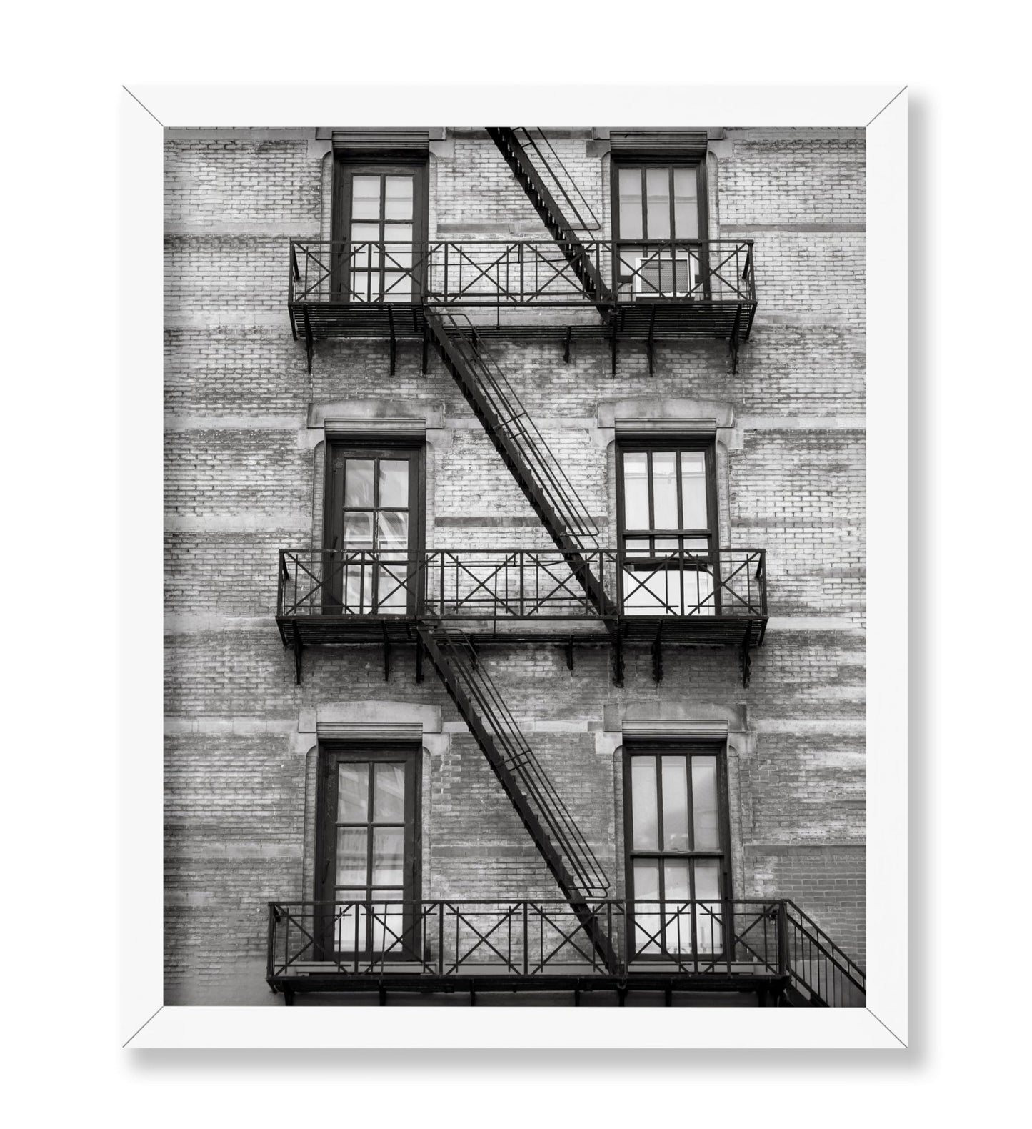 Stairway on Manhattan Building