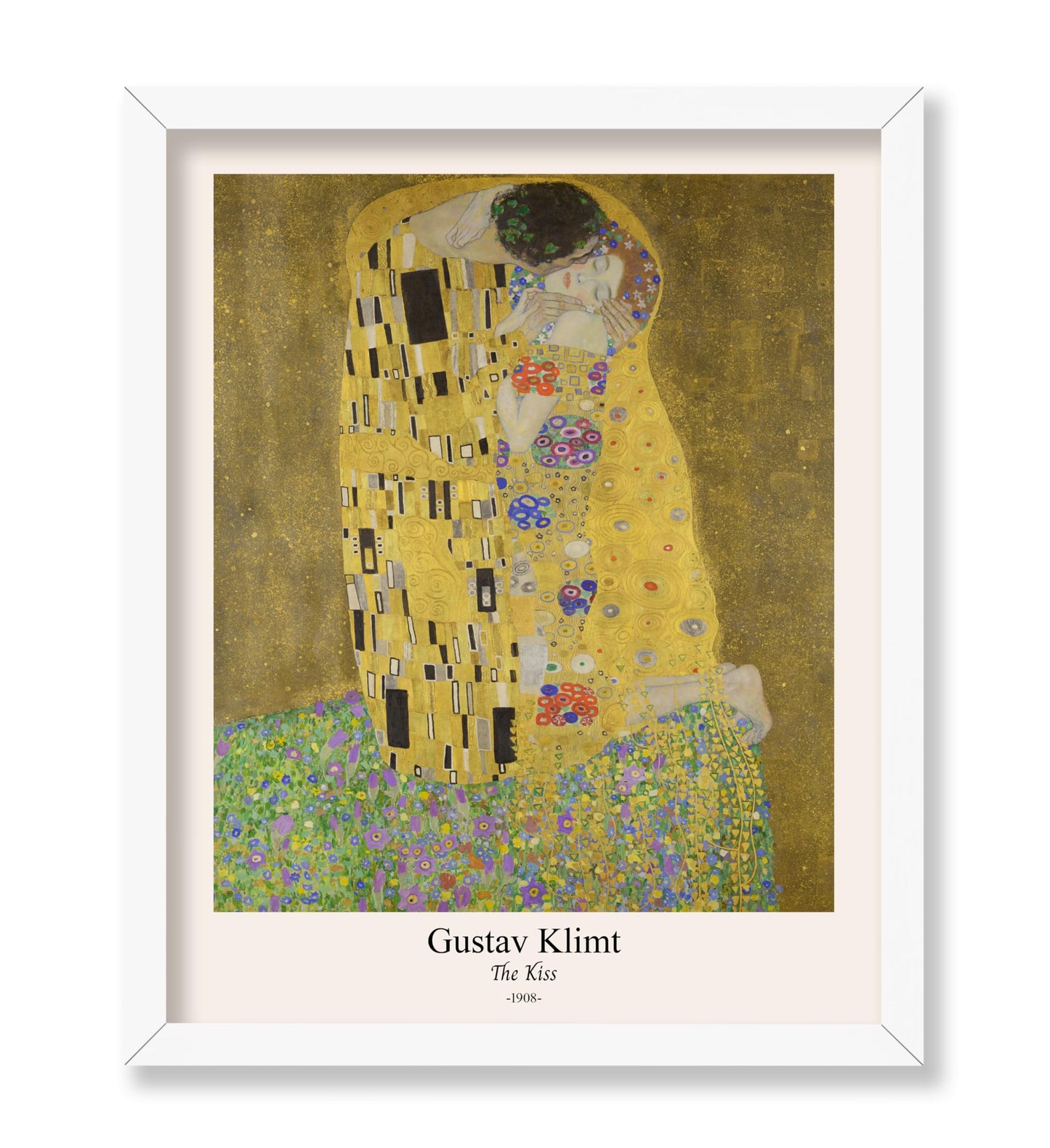 Gustav Klimt - The Kiss No2