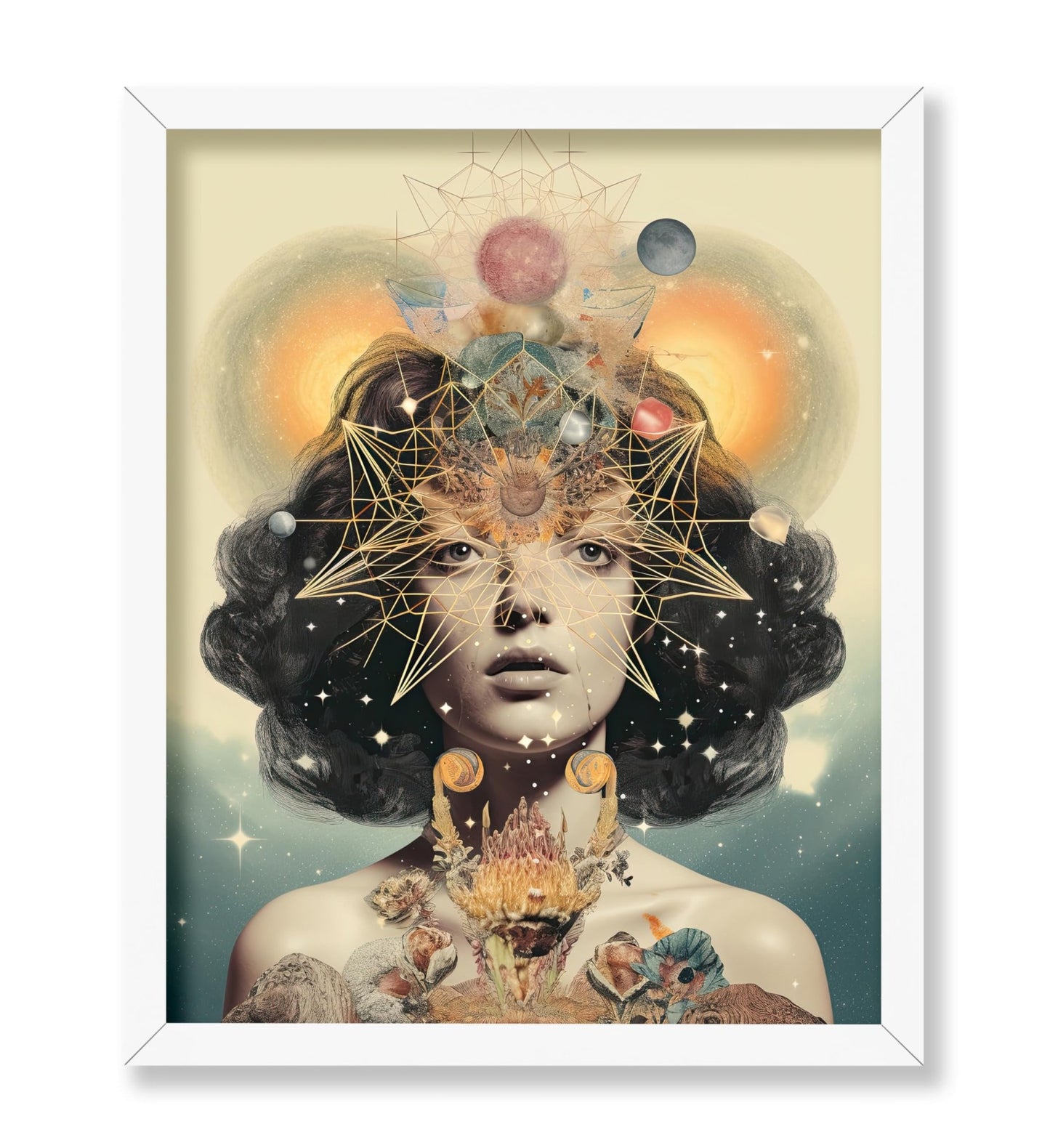 Trippy Woman Portrait No5
