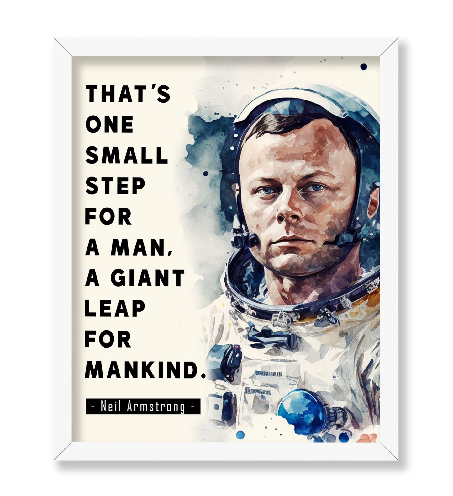 Neil Armstrong - A Giant Leap For Mankind