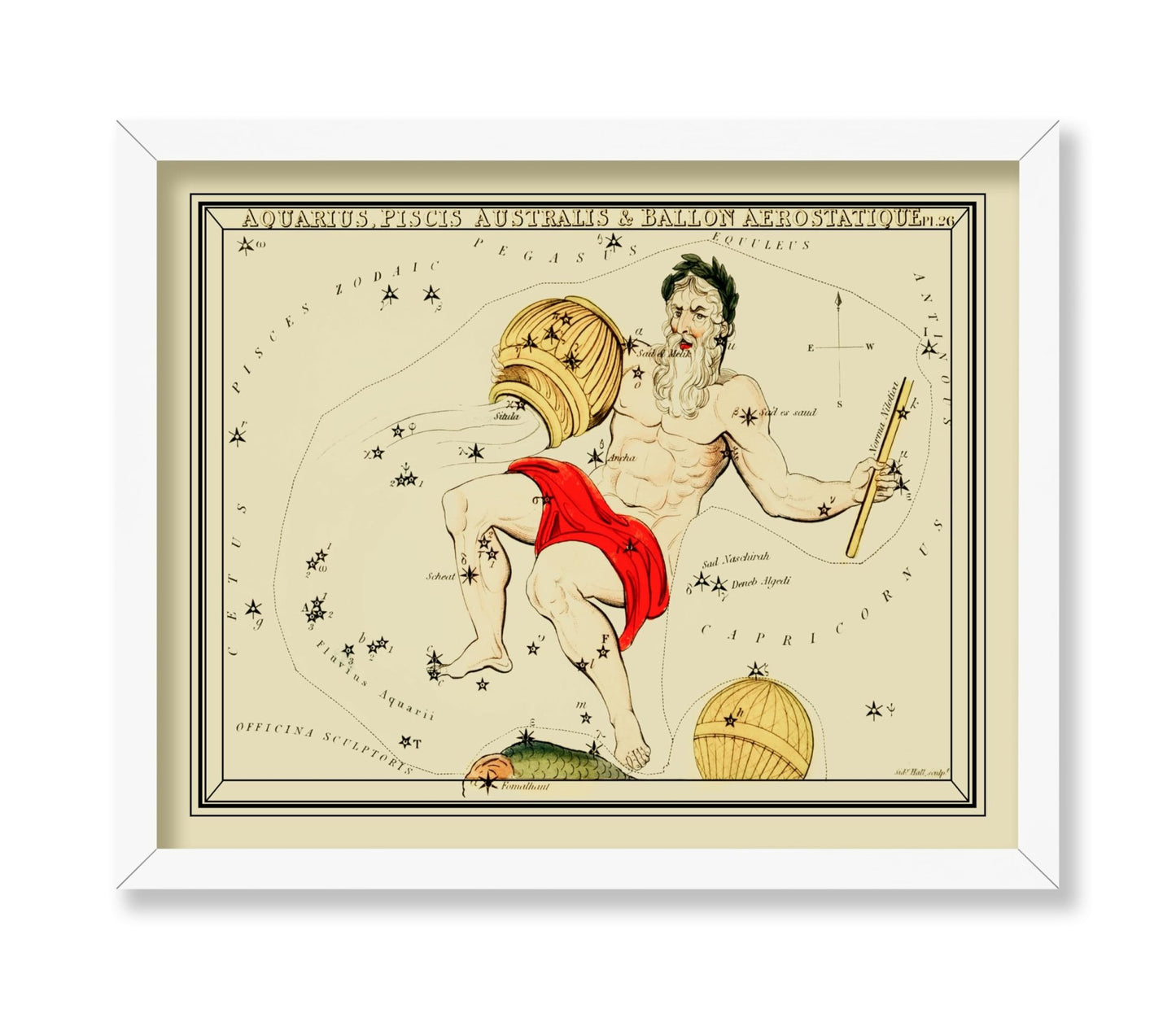 Urania's Mirror Aquarius, Pisces Australis & Ballon Aerostatique