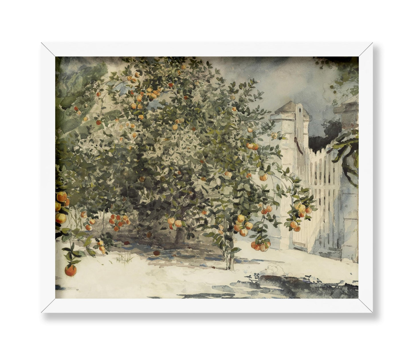 Winslow Homer - Orange Trees and Gate