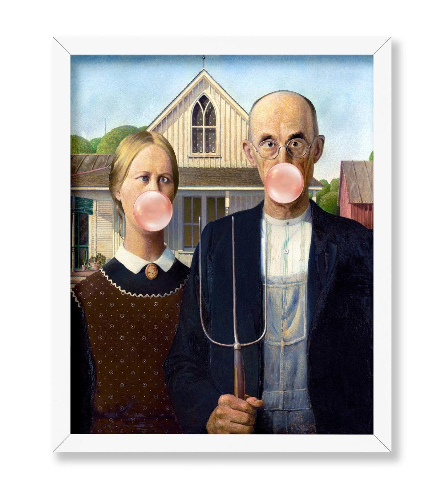 Altered American Gothic