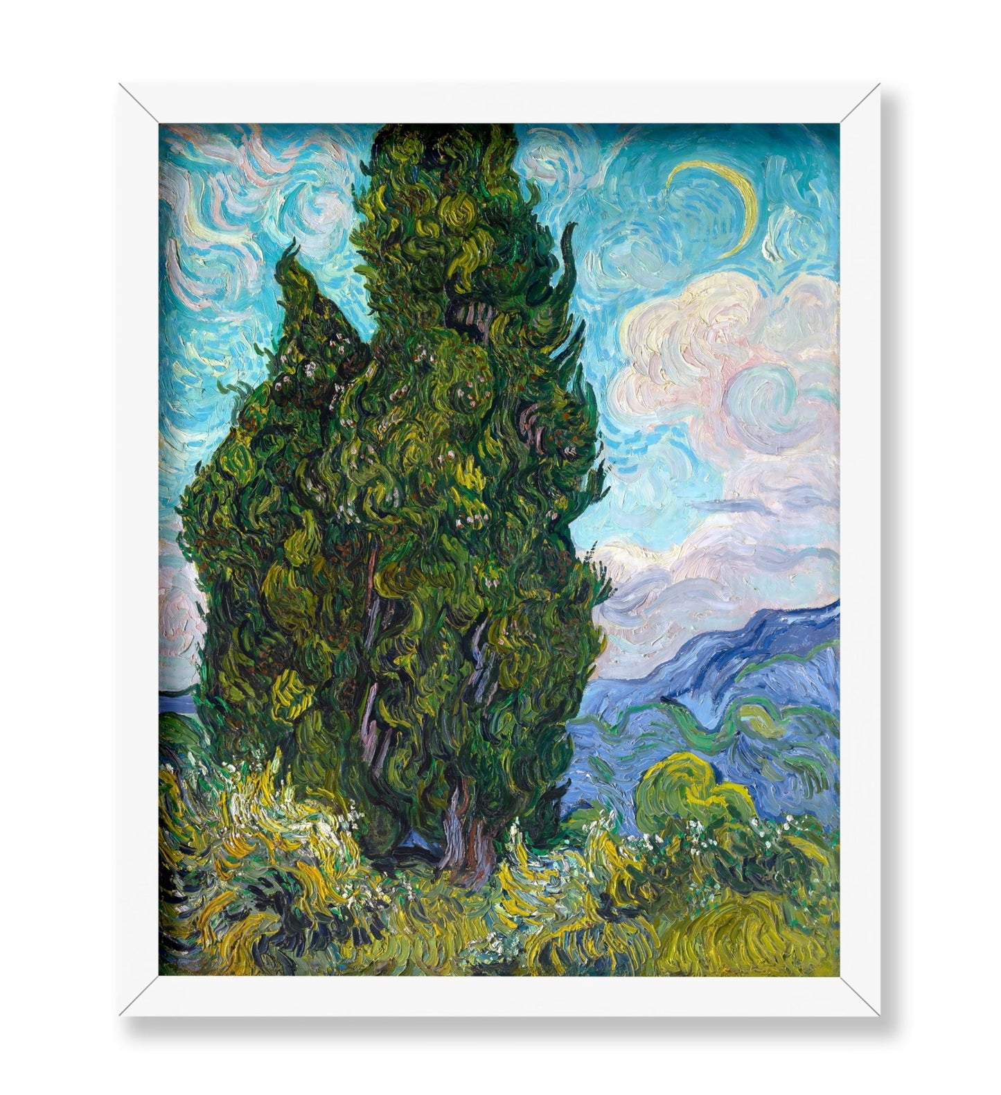 Van Gogh - Cypresses