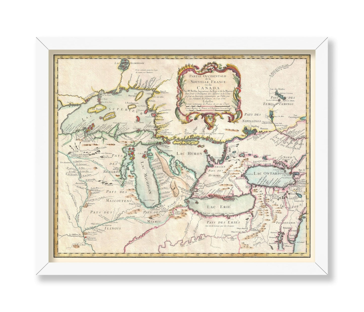 New France Map